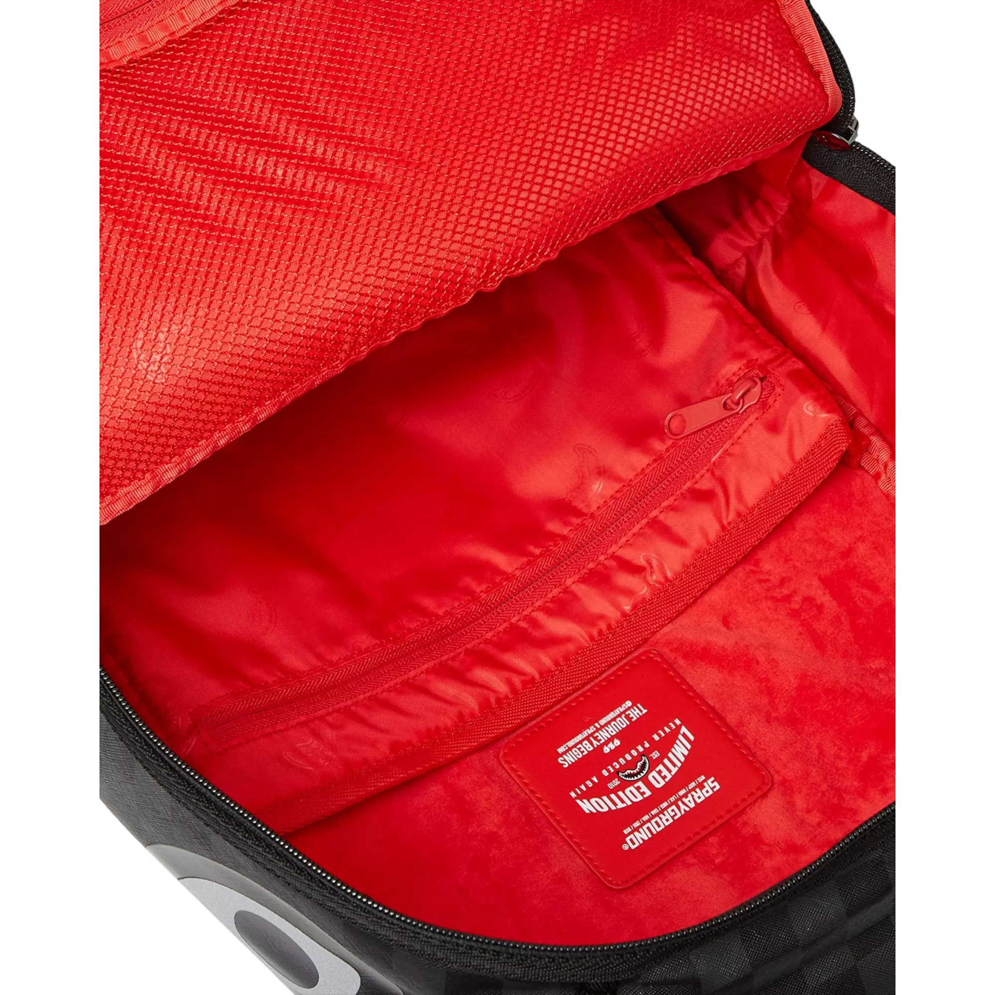 Sprayground Lights Out Effect Backpack - BLACK