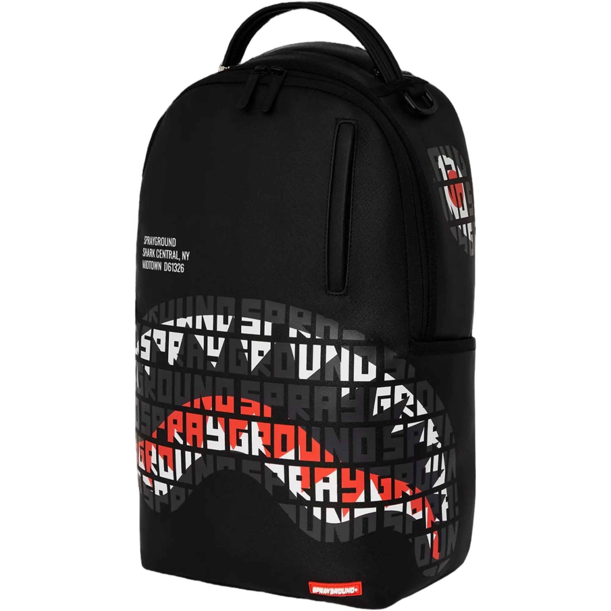 Sprayground Infinity Mouth Backpack - BLACK