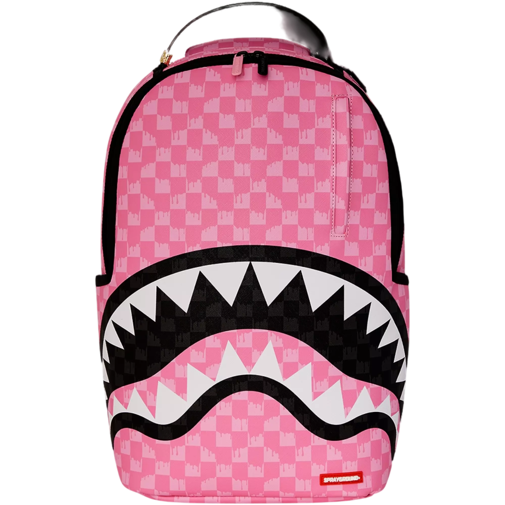 Sprayground Shark Pink Drip Backpack - PINK