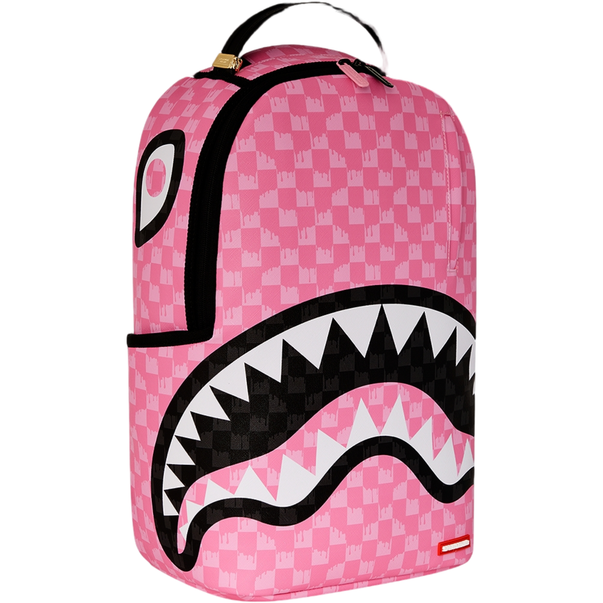 Sprayground Shark Drip Backpack - Pink - PINK Thumbnail View 3