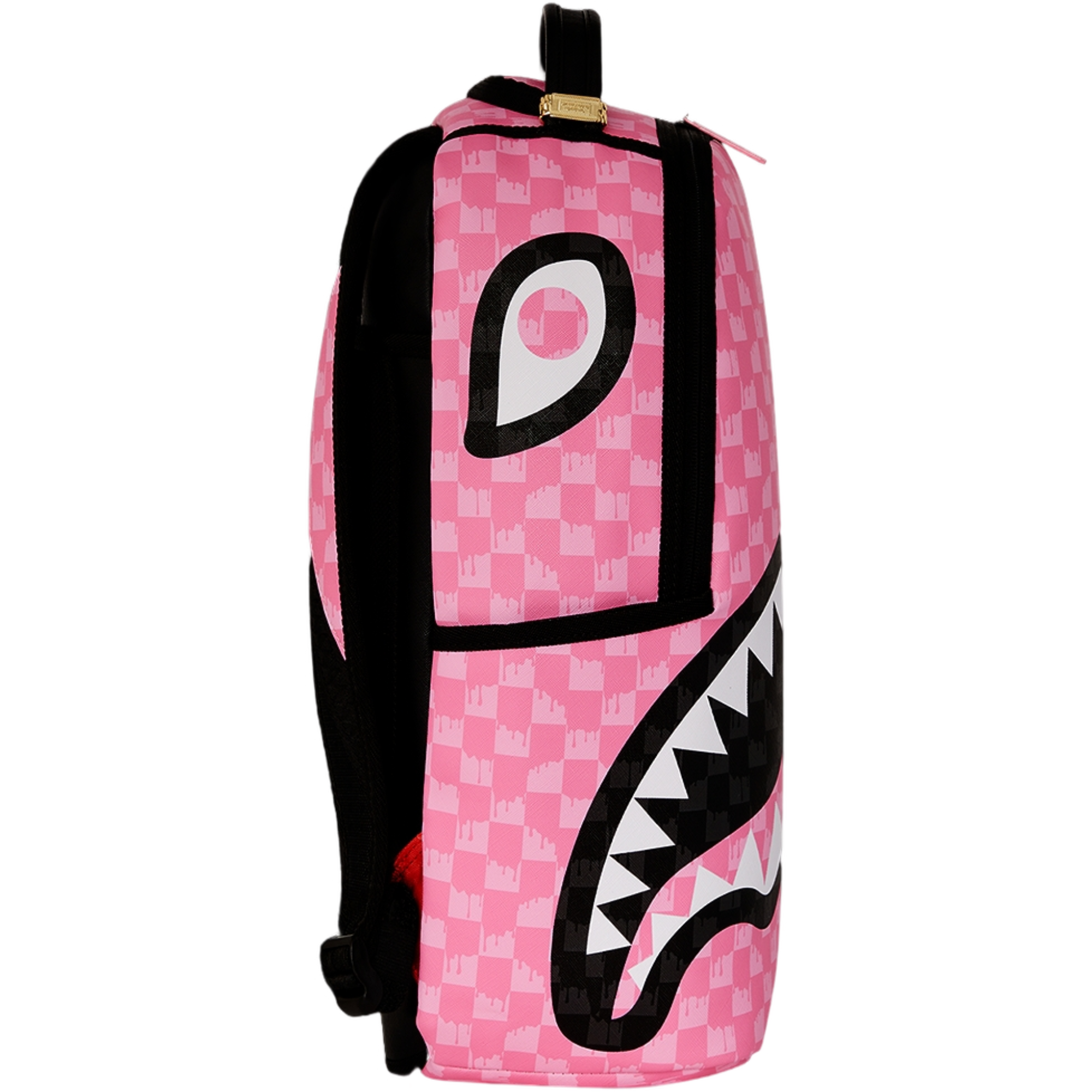 Sprayground Shark Drip Pink Backpack