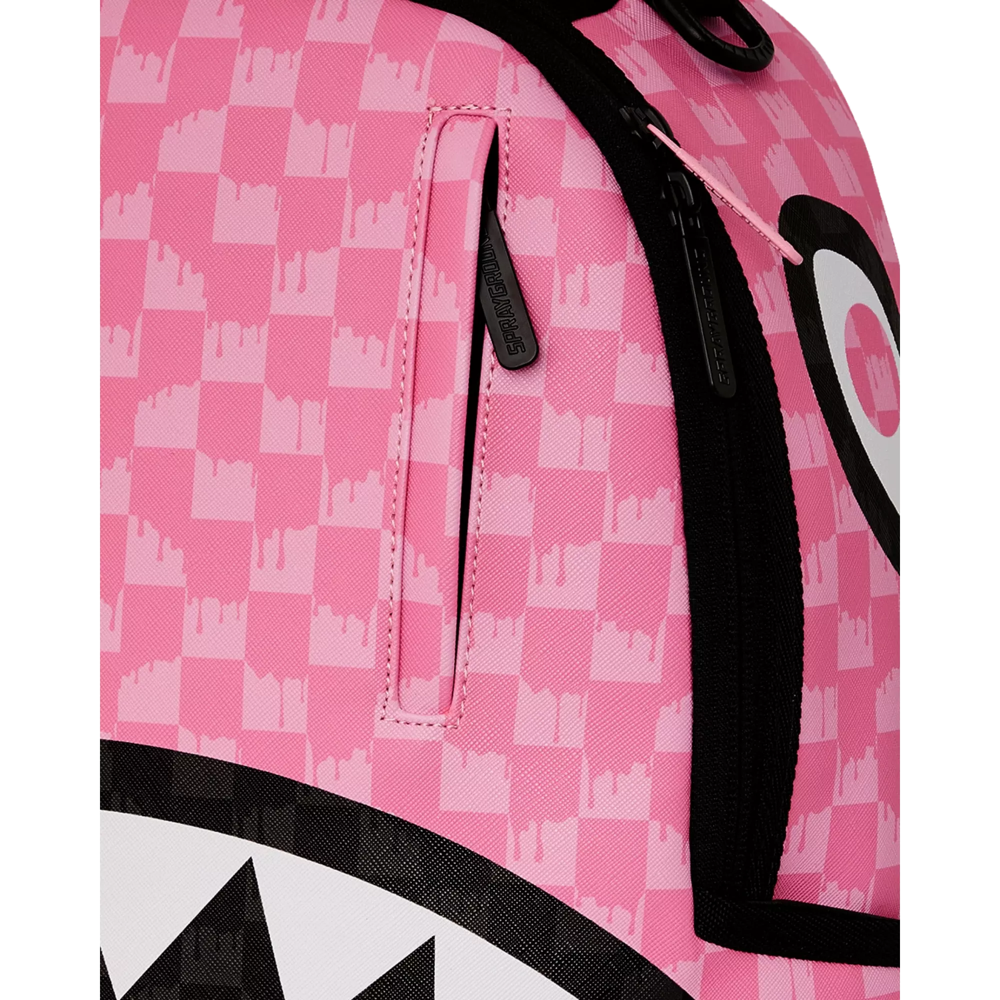 Sprayground Shark Drip Backpack -Pink - PINK