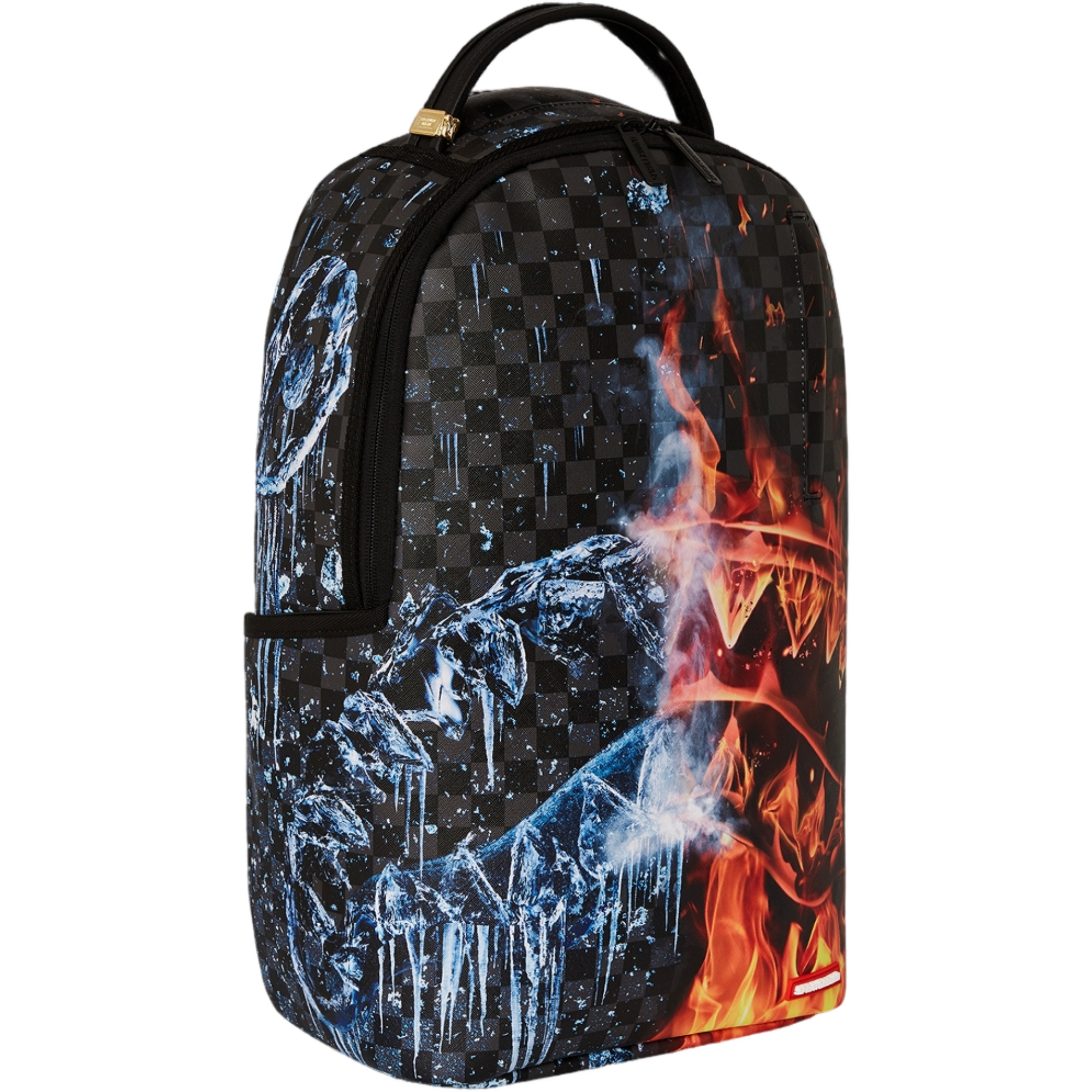 Sprayground Fire and Ice Shark Backpack