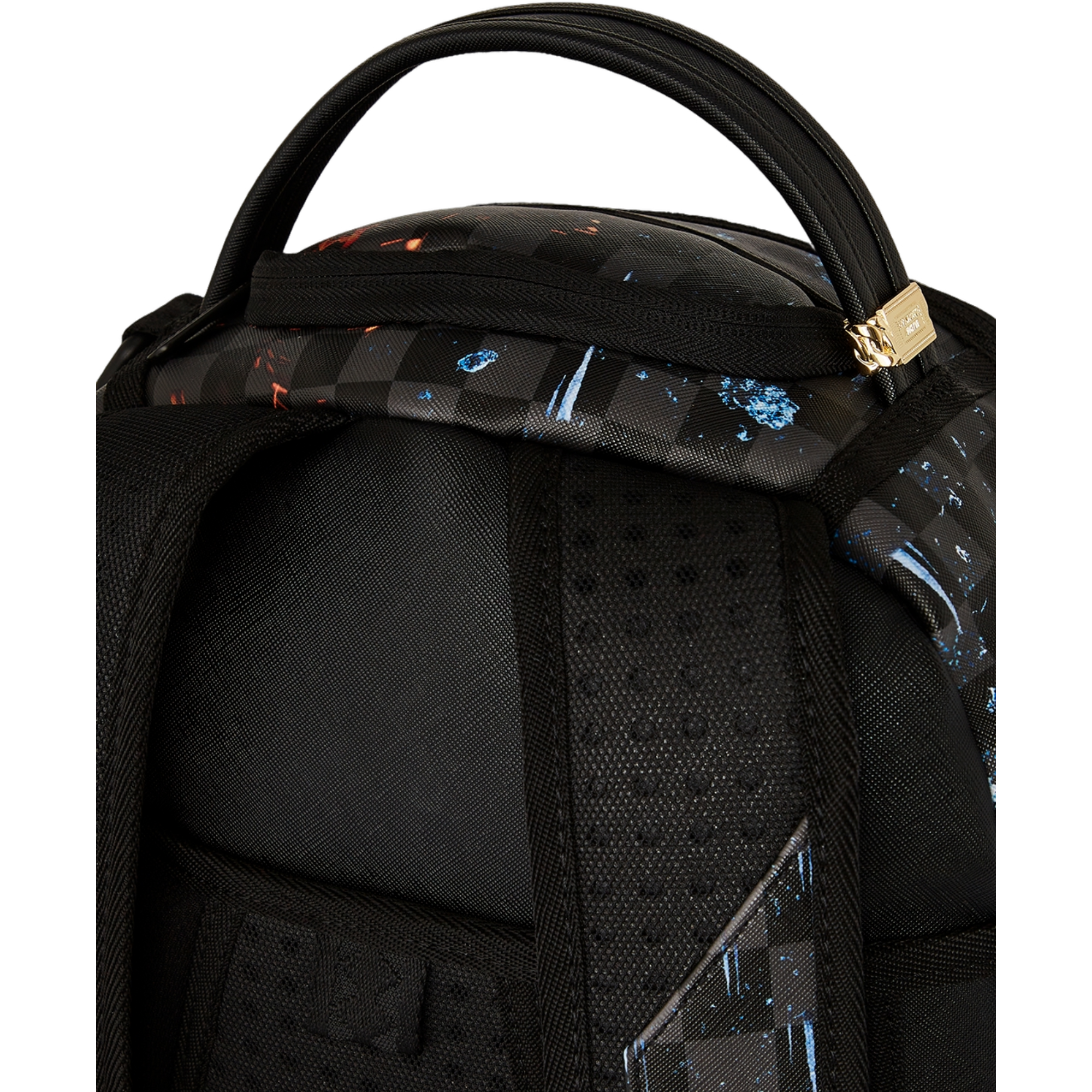 Sprayground Fire and Ice Shark Backpack