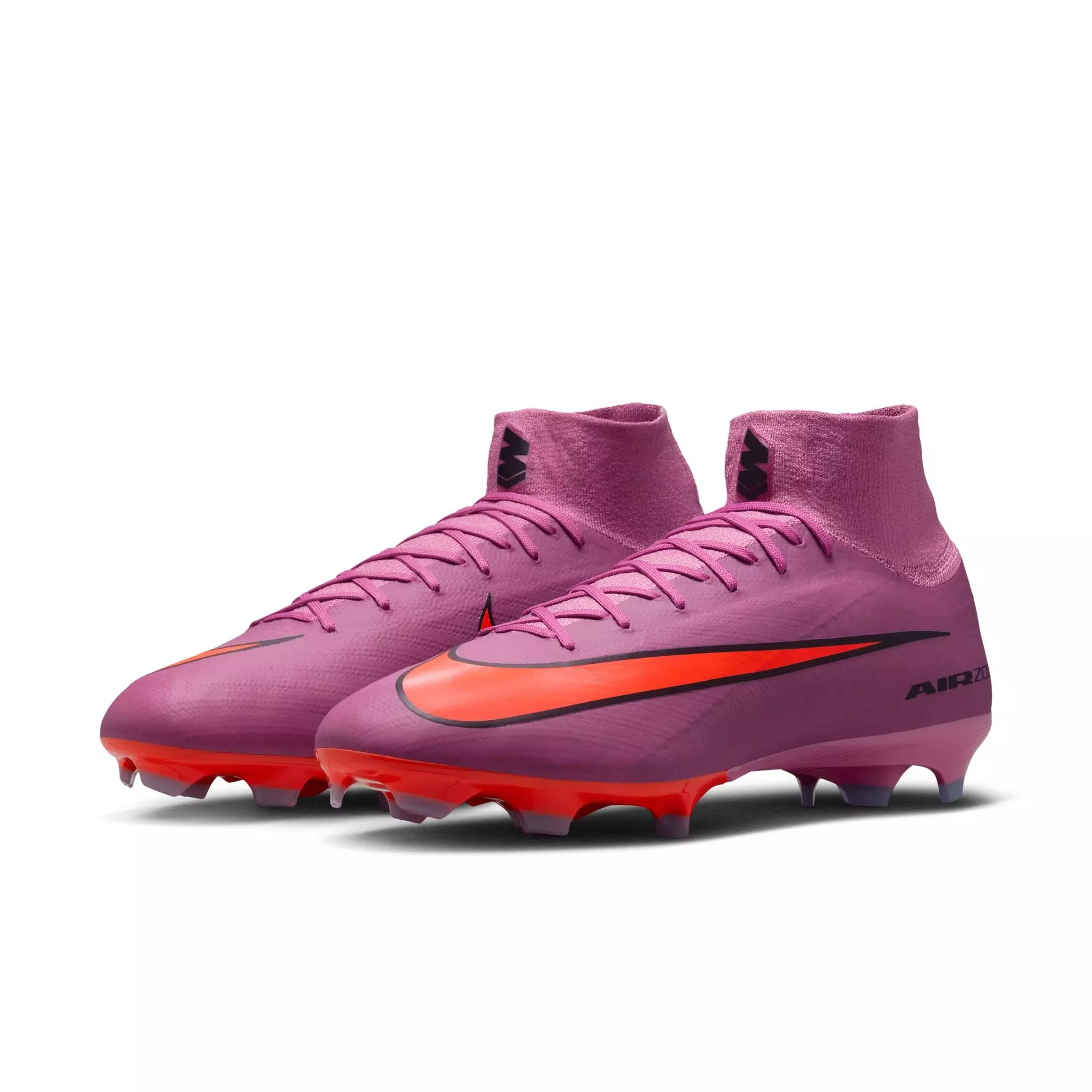 Nike Mercurial Superfly 10 Pro "Magic Flamingo/Black/Total Crimson" Men's Soccer Cleat - PINK/BLACK