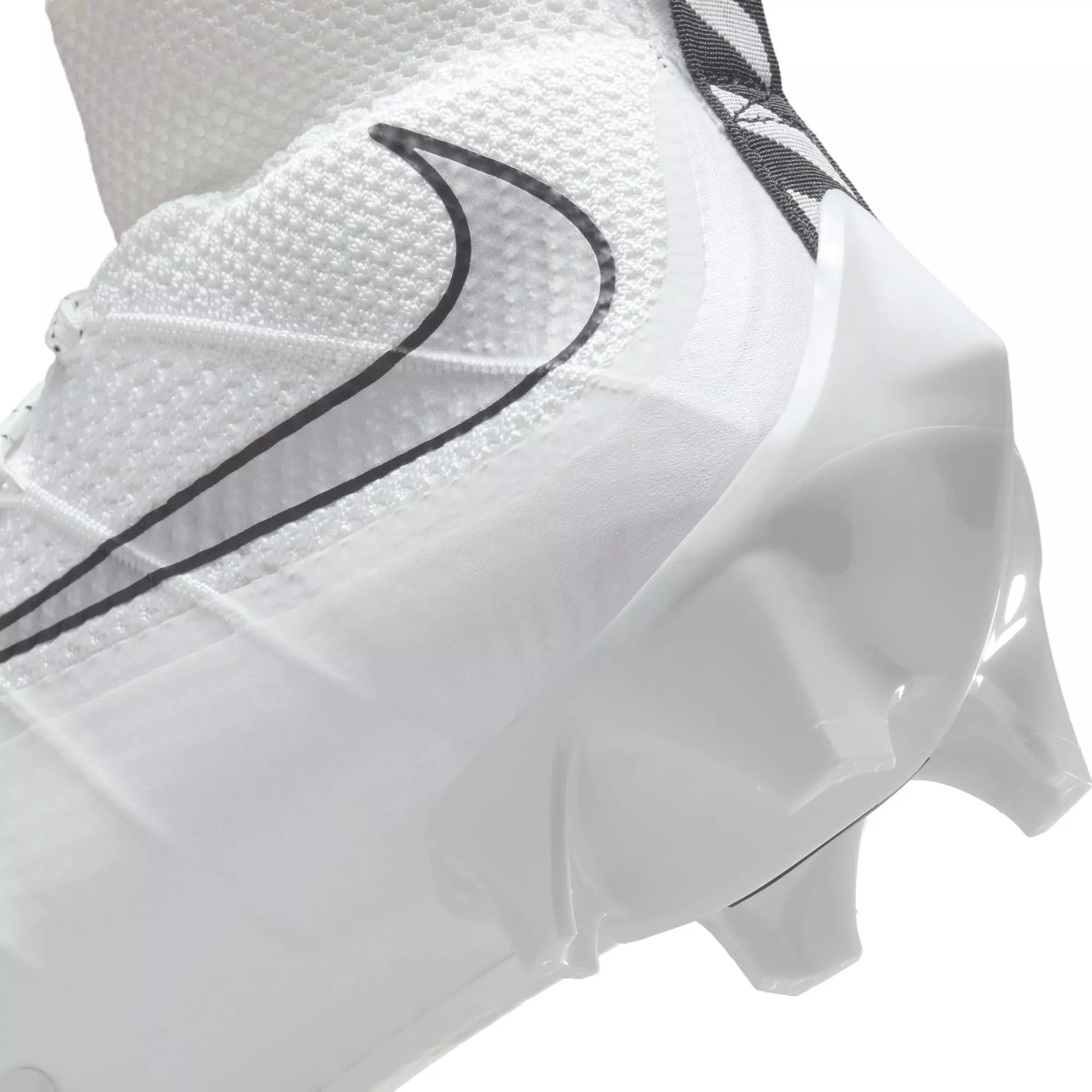 Nike Vapor Edge 360 Untouchable "White/Metallic Silver/Black" Men's Football Cleat - WHITE/SILVER