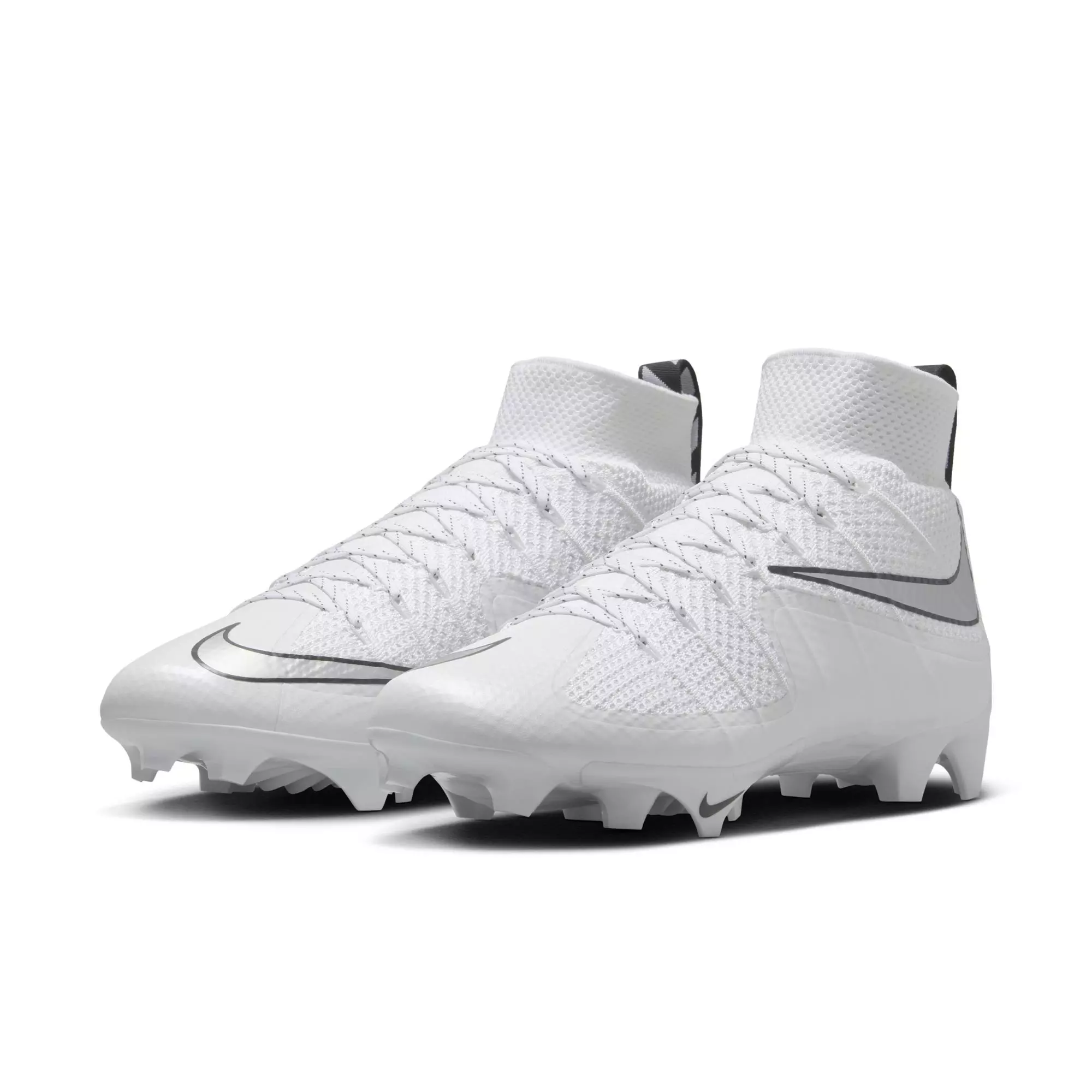 Nike Vapor Edge 360 Untouchable "White/Metallic Silver/Black" Men's Football Cleat