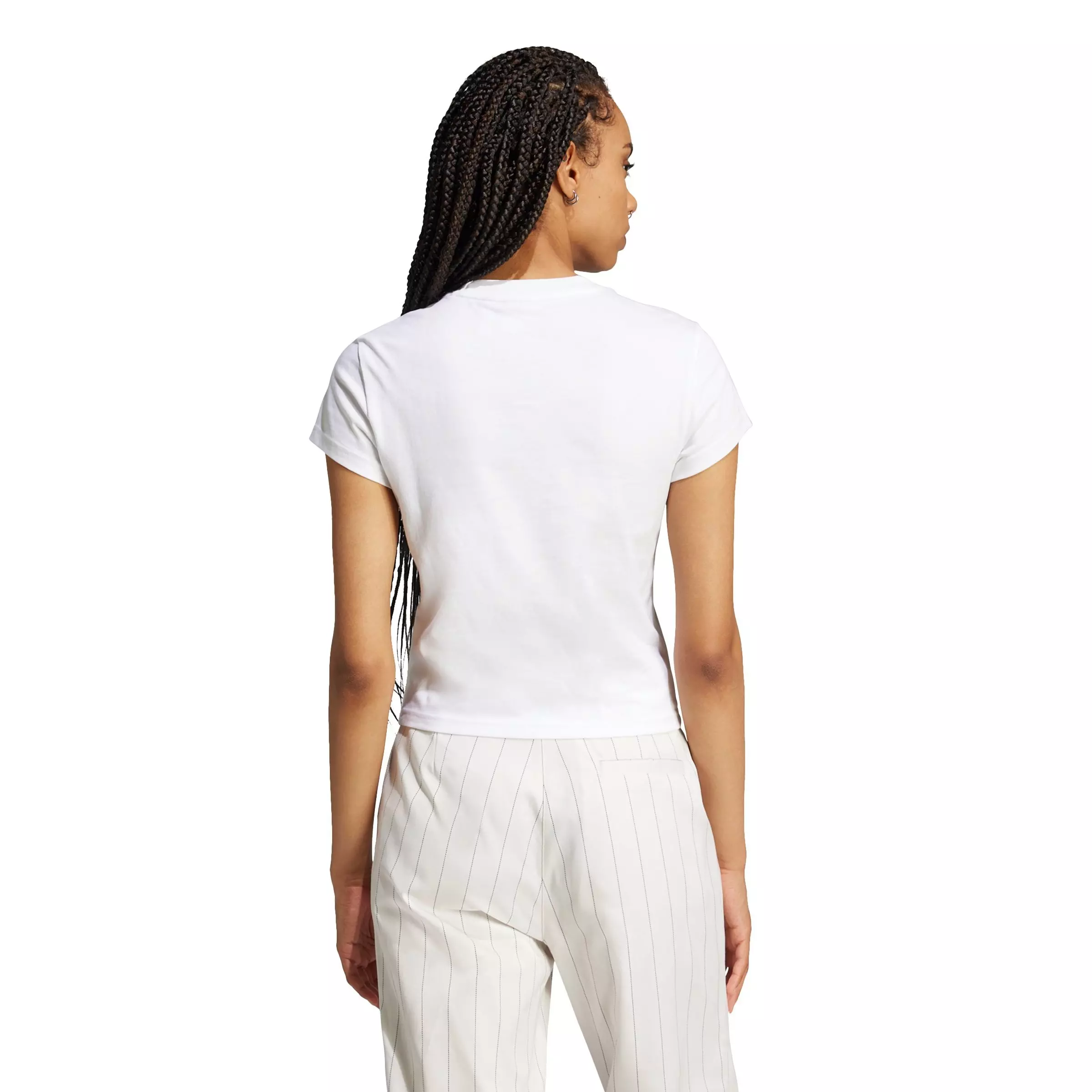 adidas Originals Women's Essentials Slim Tee - WHITE