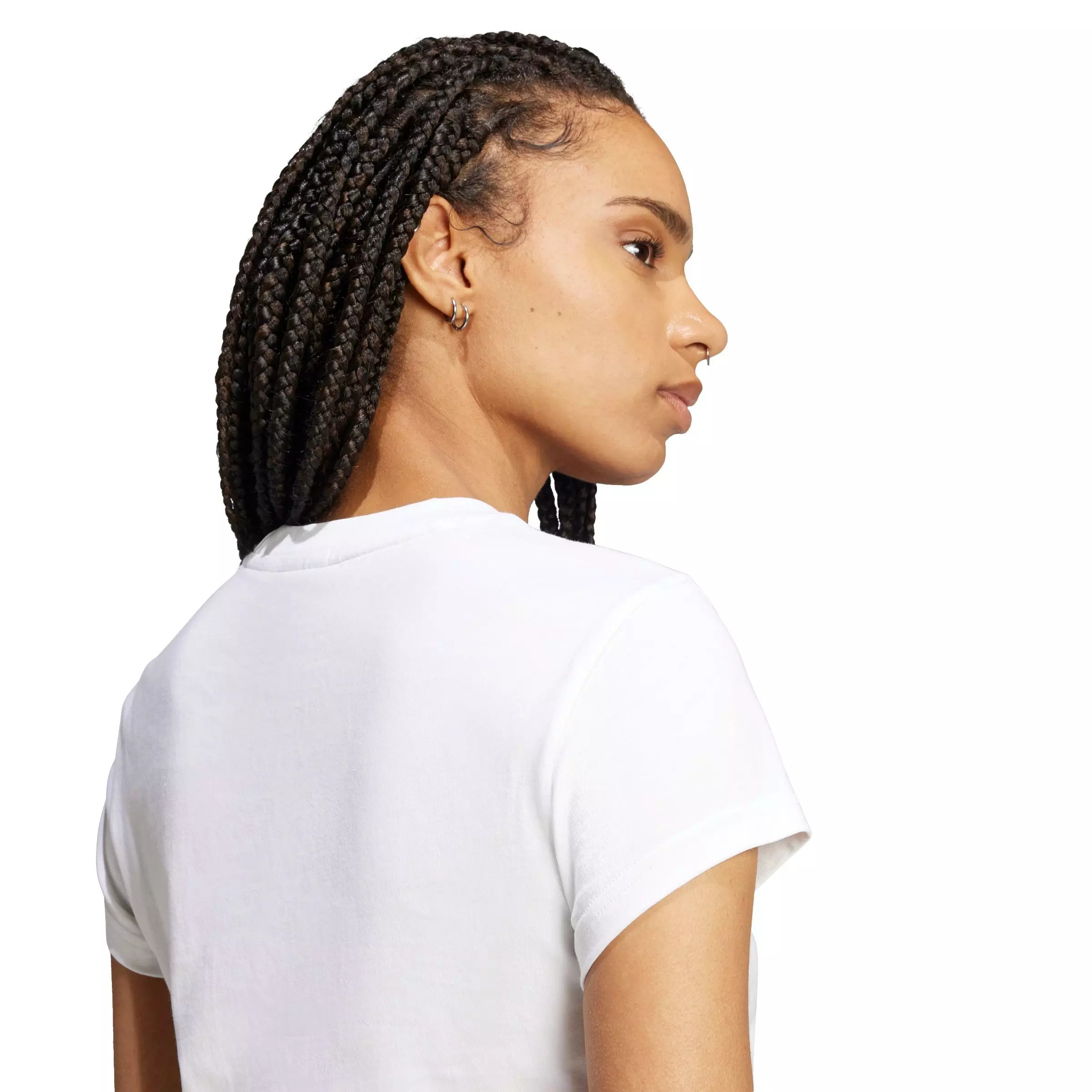 adidas Originals Women's Essentials Slim Tee - WHITE