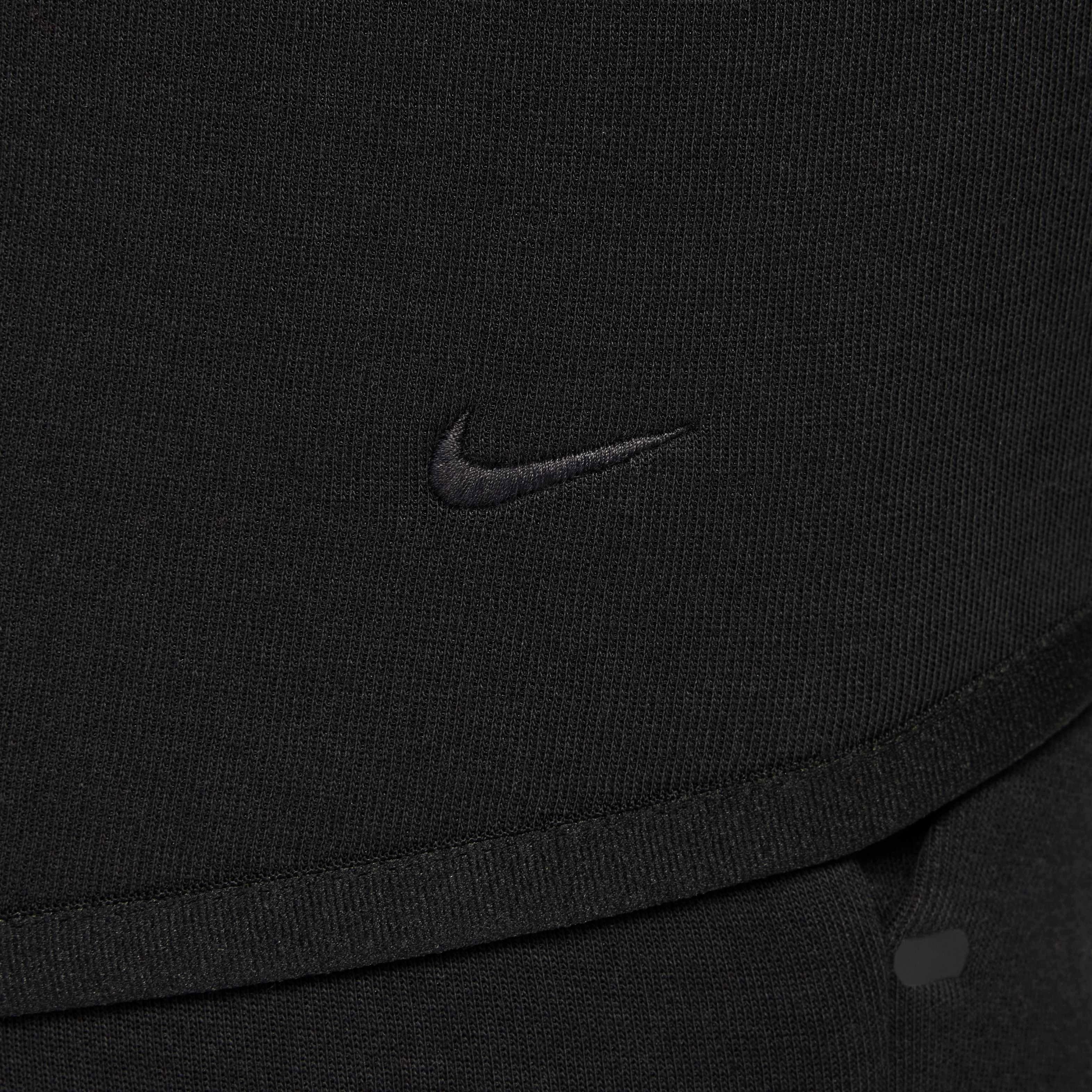 Nike Big Girls' Sportswear Tech Fleece Jacket - BLACK Thumbnail View 7
