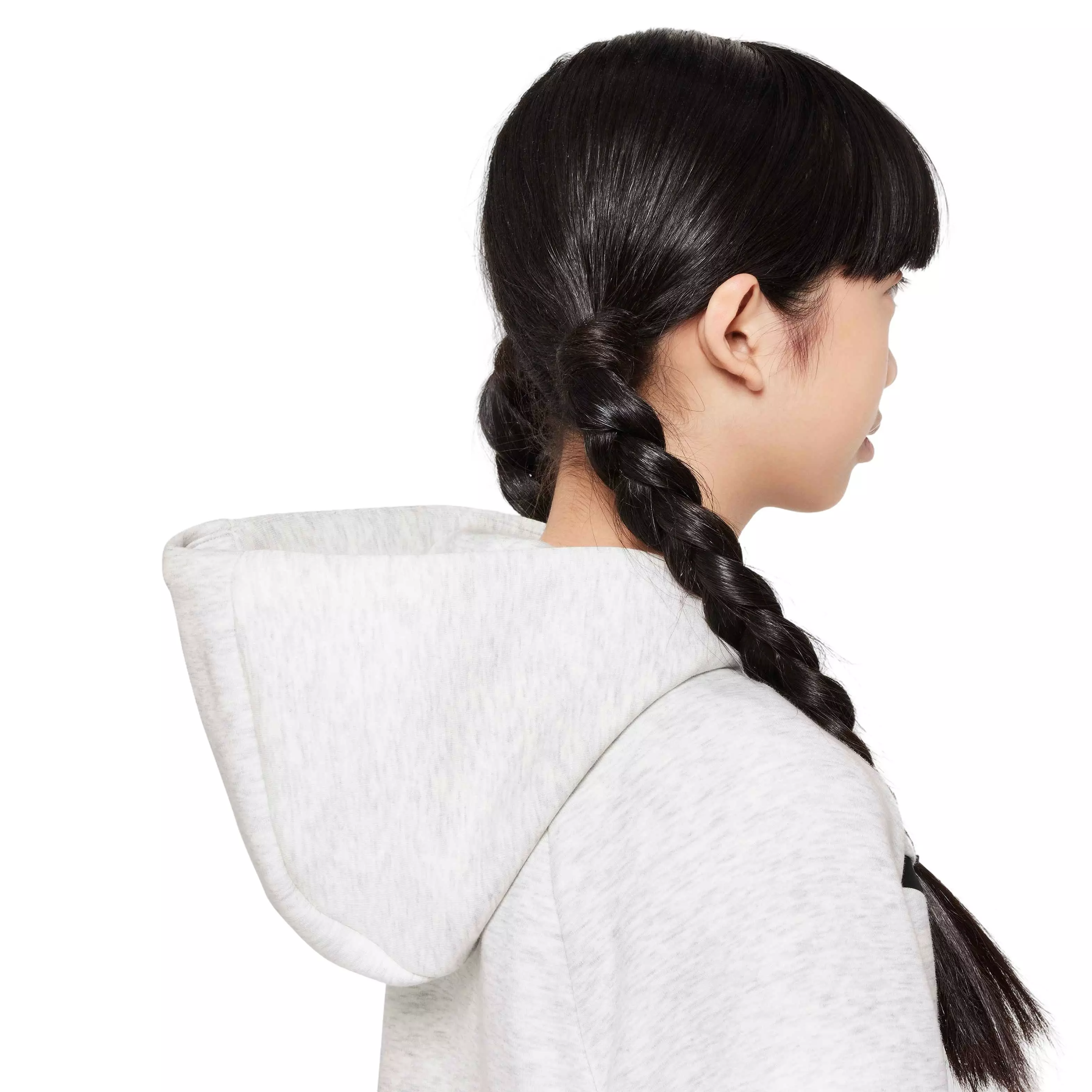 Nike Big Girls' Sportswear Tech Fleece Jacket - GREY