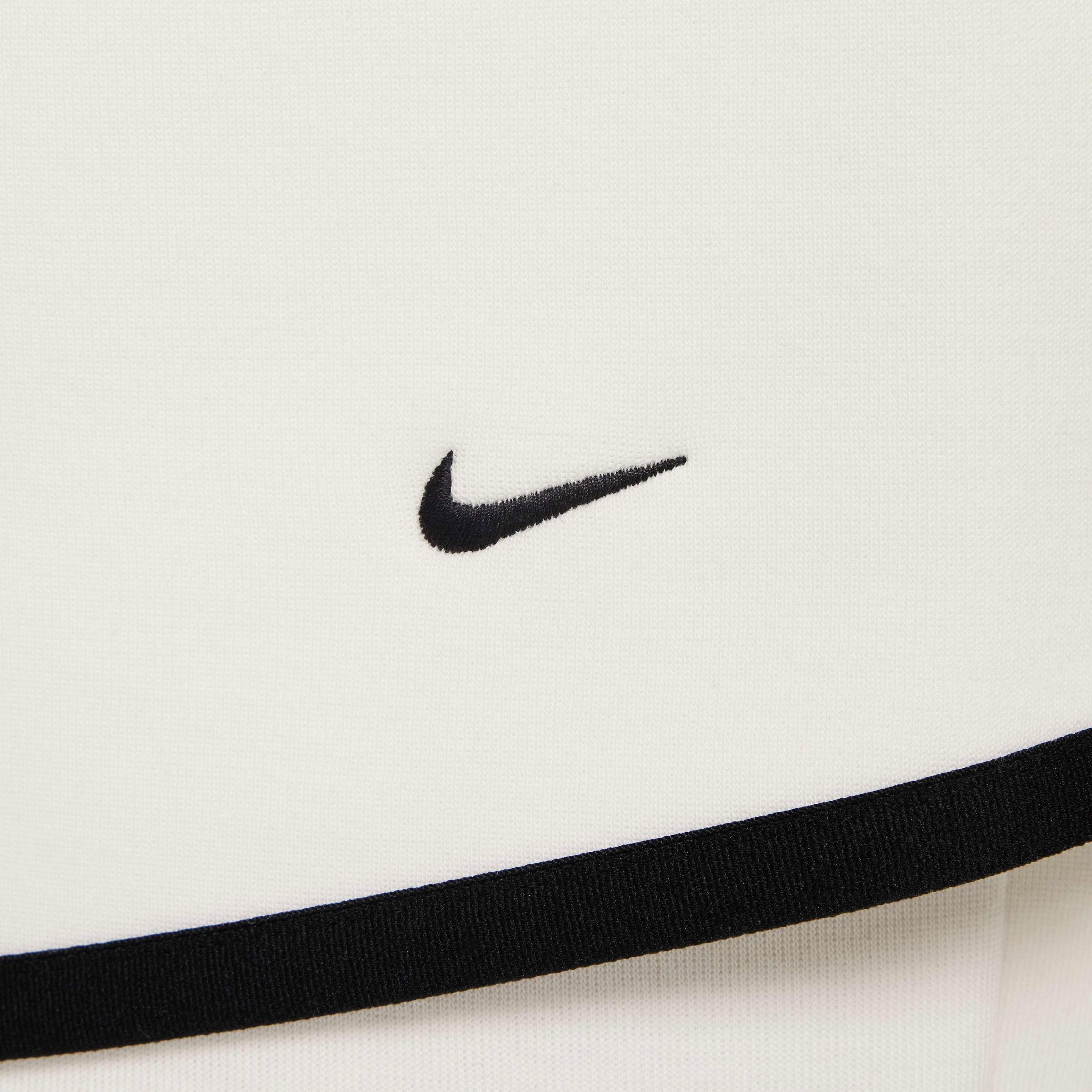 Nike Big Girls' Sportswear Tech Fleece Jacket - WHITE Thumbnail View 7