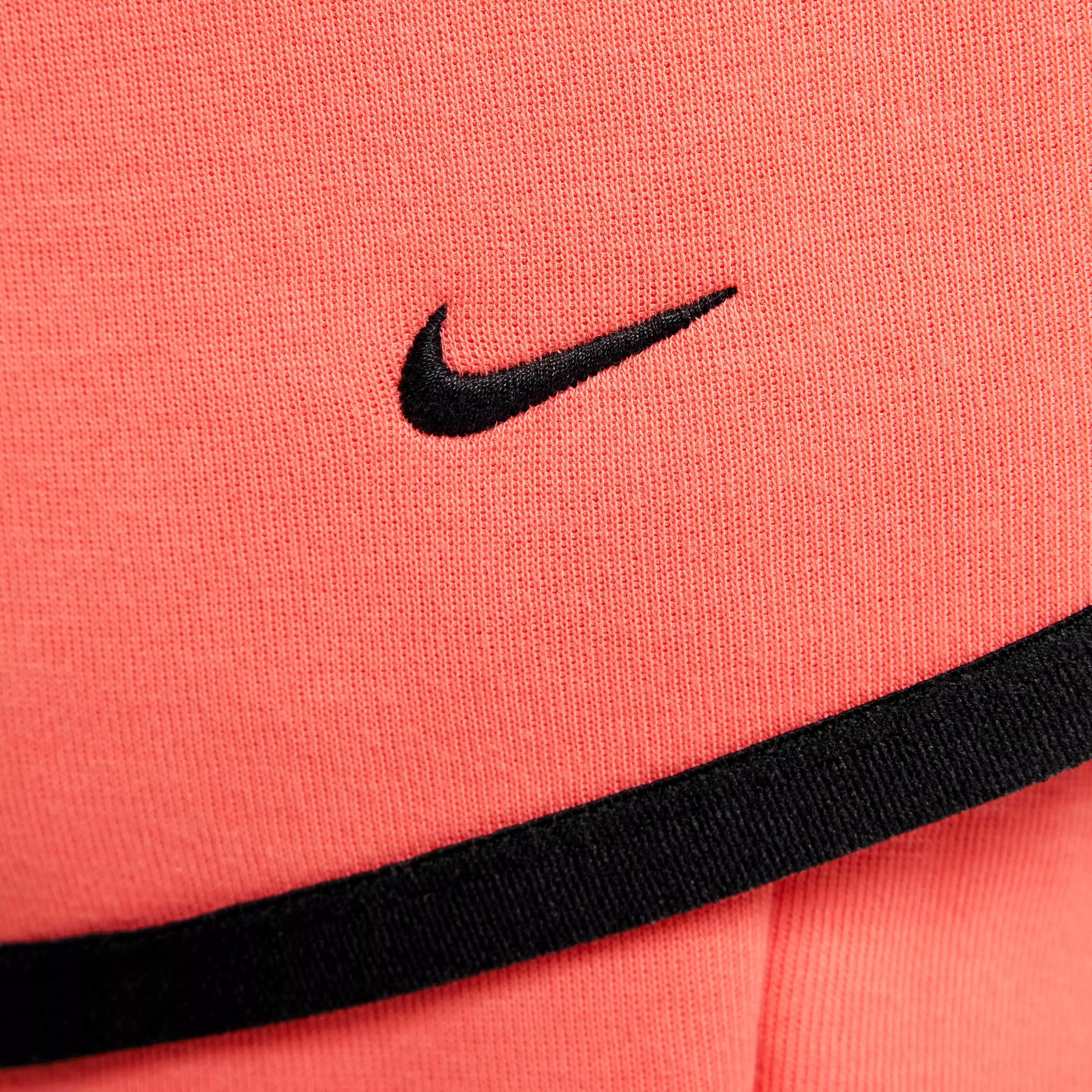 Nike Big Girls' Sportswear Tech Fleece Full-Zip Jacket - ORANGE