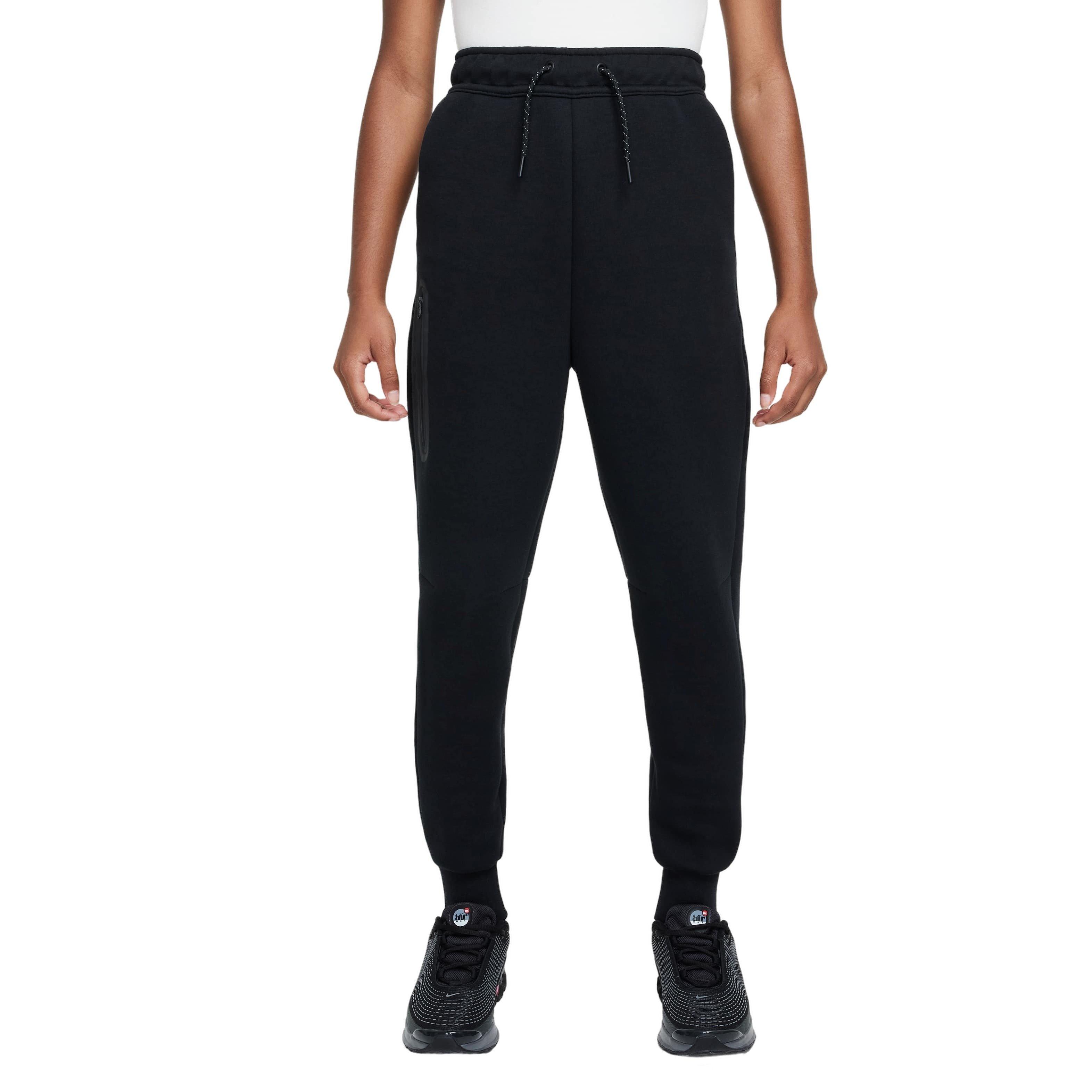 Nike Big Girls' Sportswear Tech Fleece Joggers - BLACK