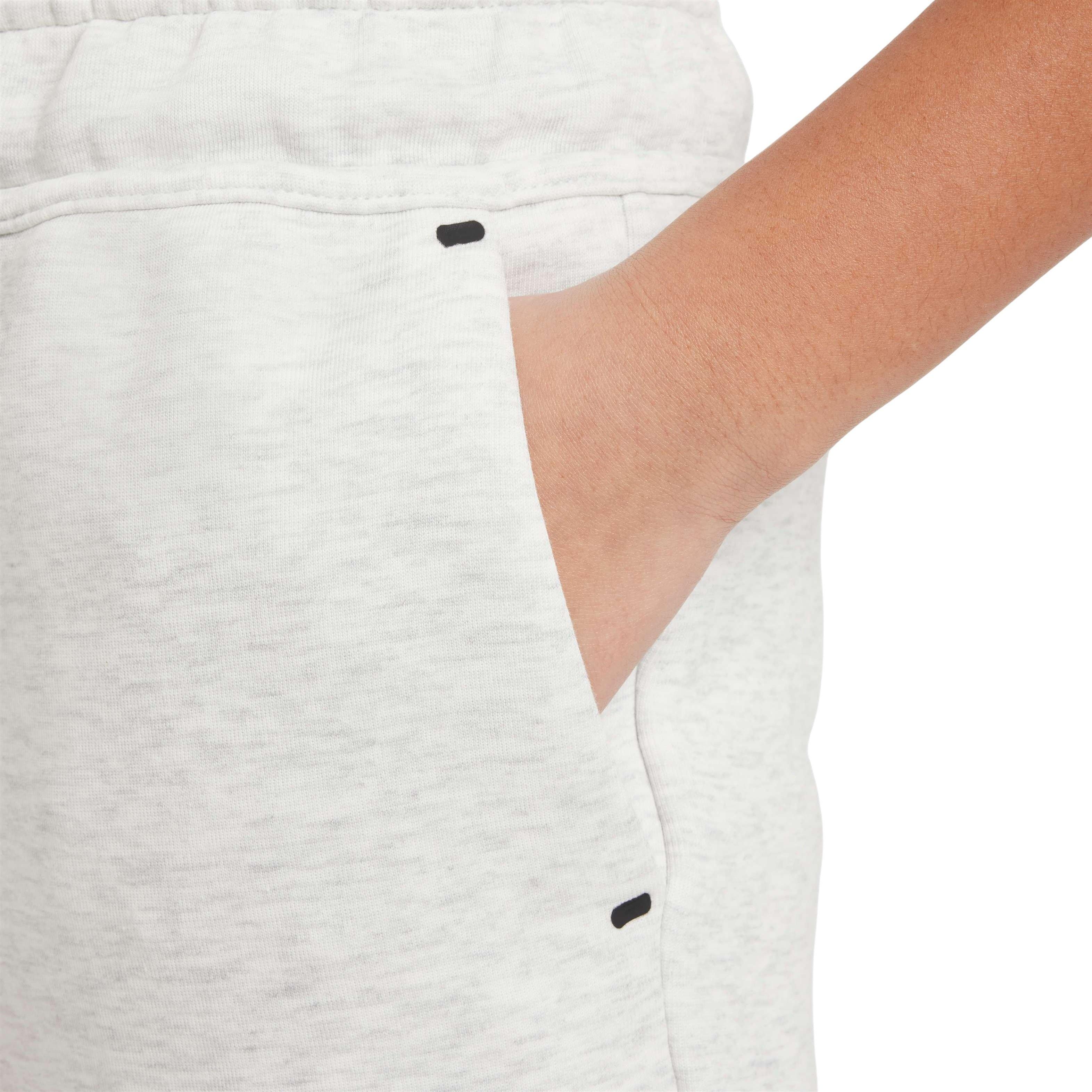 Nike Big Girls' Sportswear Tech Fleece Joggers - GREY Thumbnail View 4