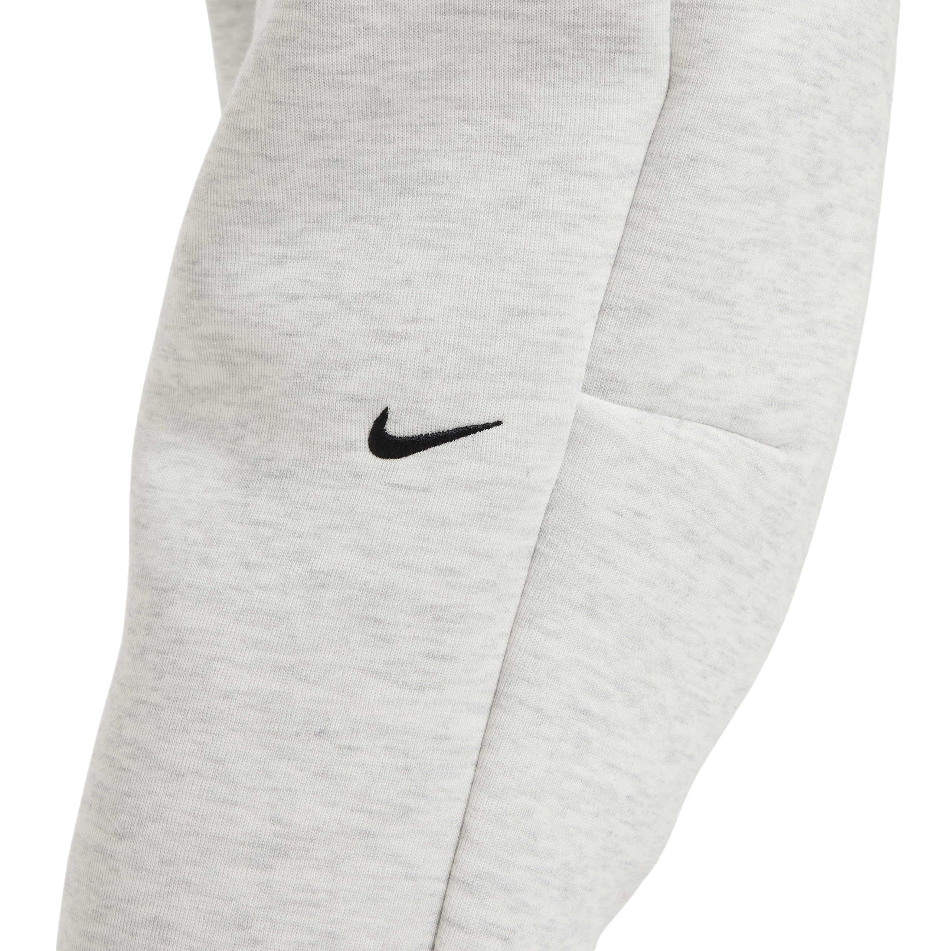 Nike Big Girls' Sportswear Tech Fleece Joggers - GREY Thumbnail View 7