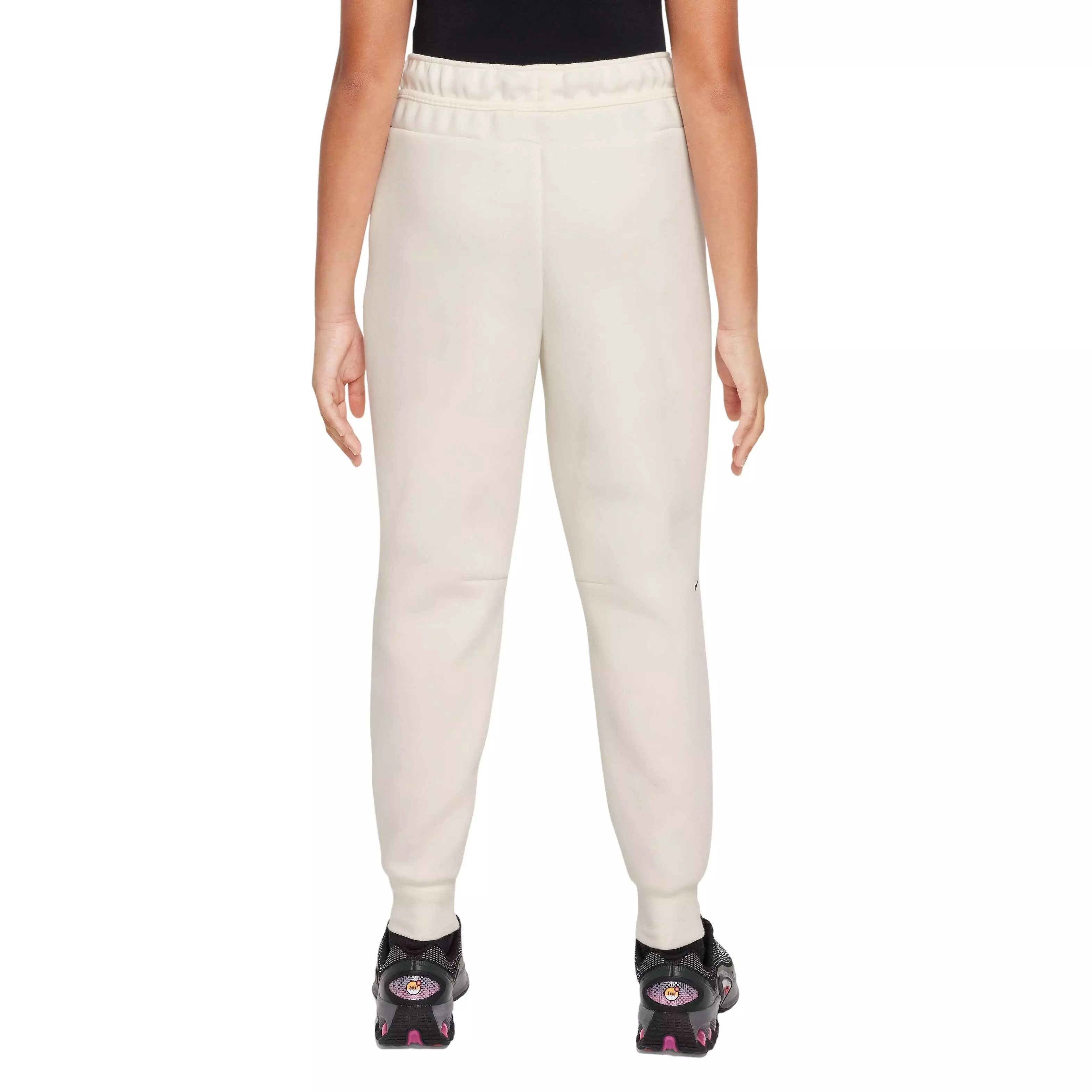 Nike Big Girls' Sportswear Tech Lightweight Fleece Joggers - WHITE