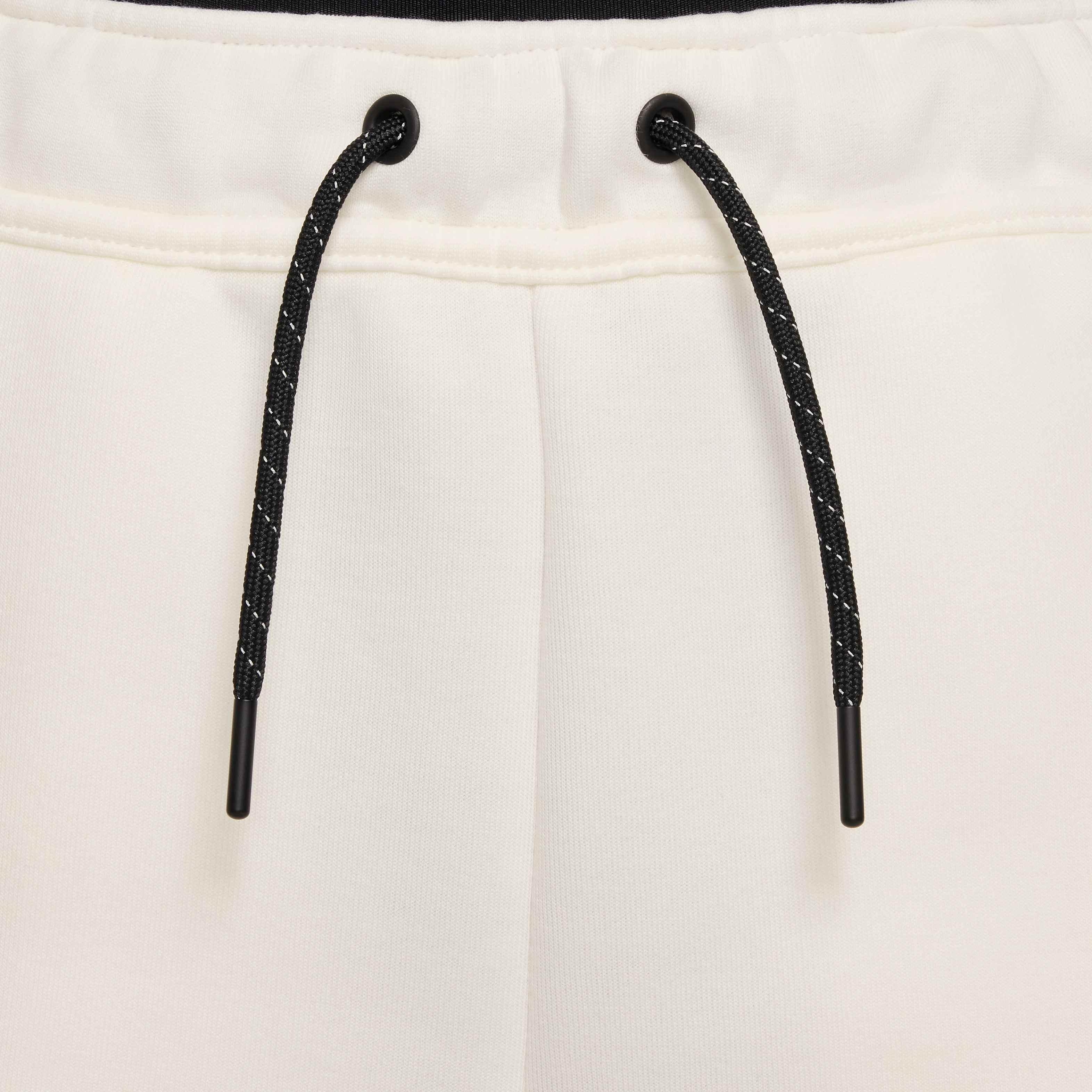 Nike Big Girls' Sportswear Tech Fleece Joggers - WHITE Thumbnail View 3