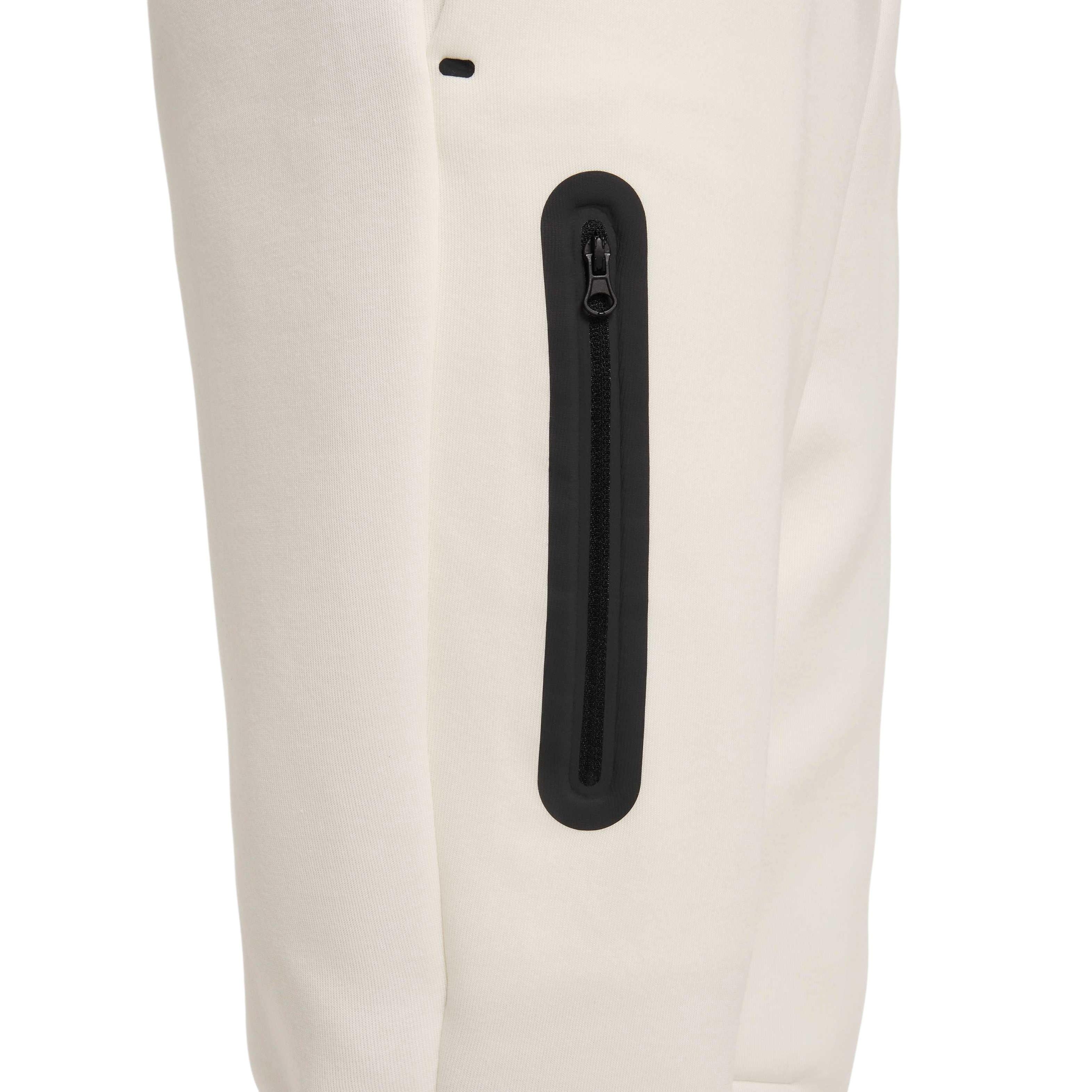 Nike Big Girls' Sportswear Tech Fleece Joggers - WHITE Thumbnail View 5