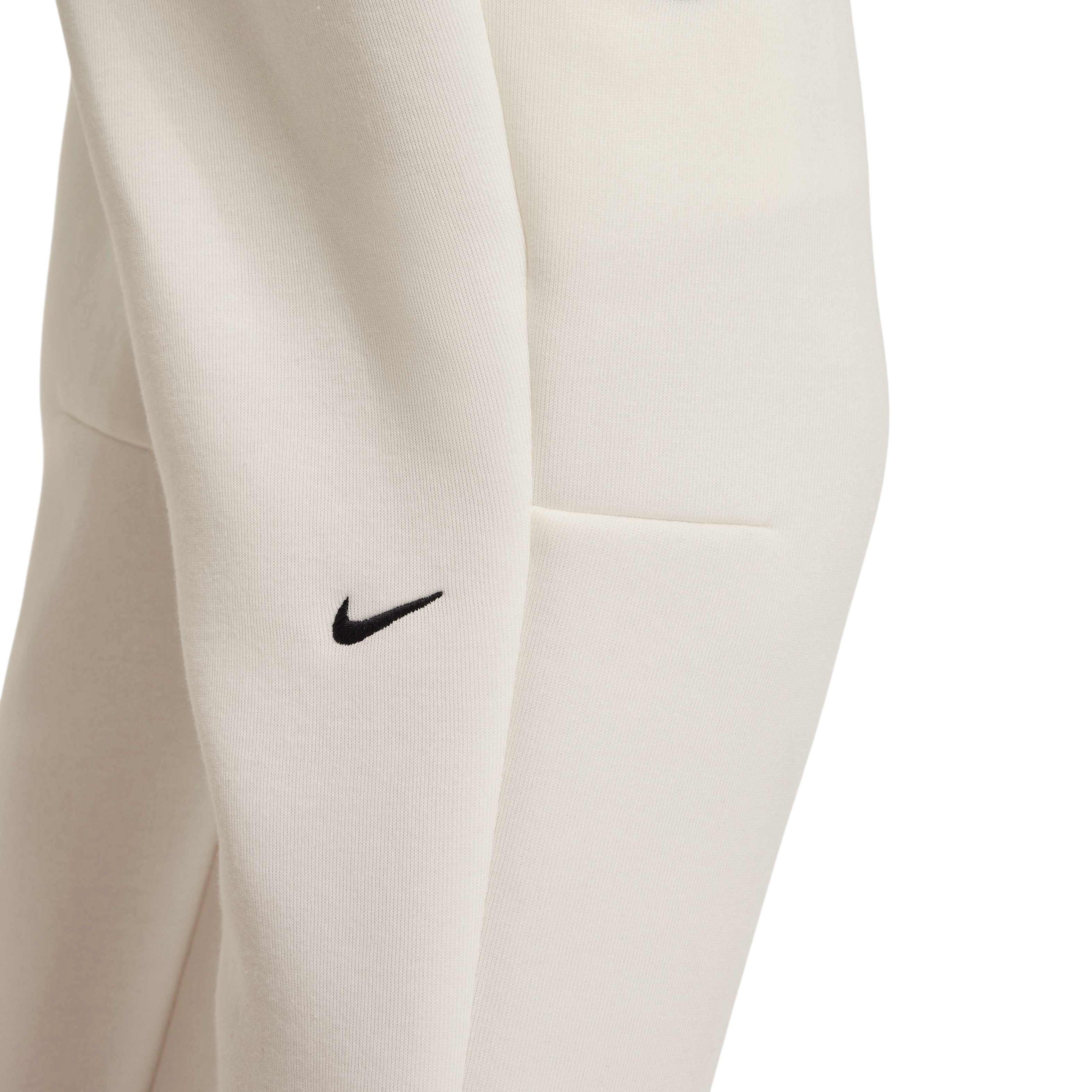 Nike Big Girls' Sportswear Tech Fleece Joggers - WHITE Thumbnail View 6