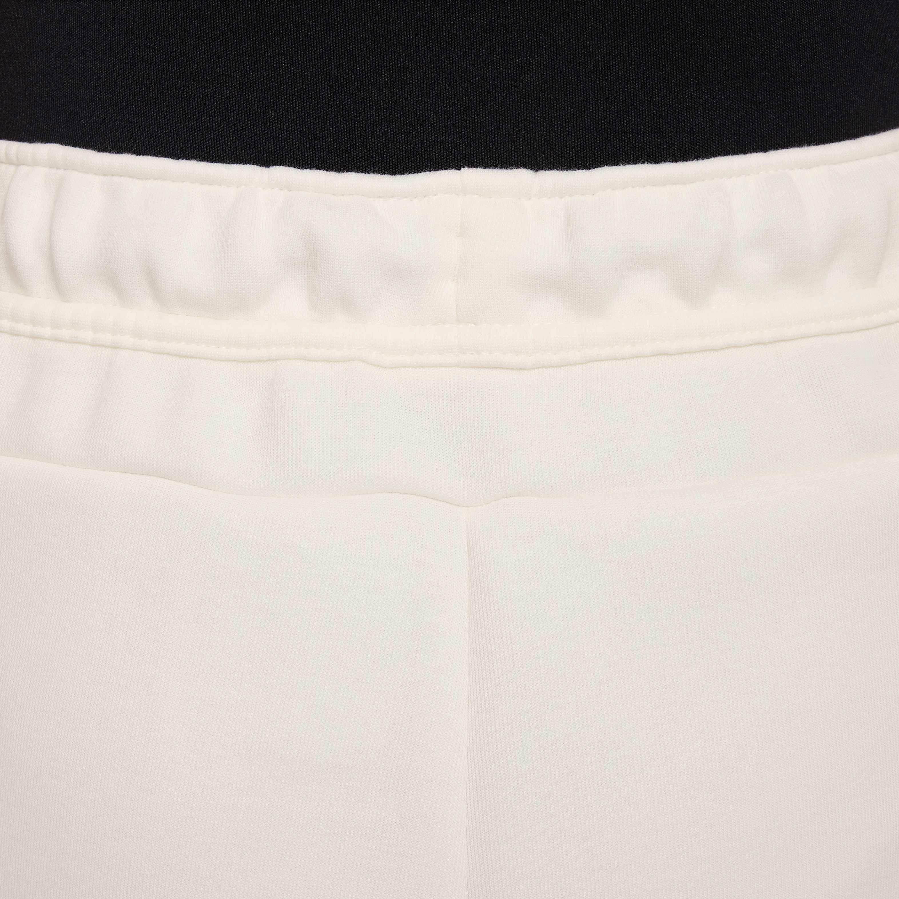 Nike Big Girls' Sportswear Tech Lightweight Fleece Joggers - WHITE Thumbnail View 7