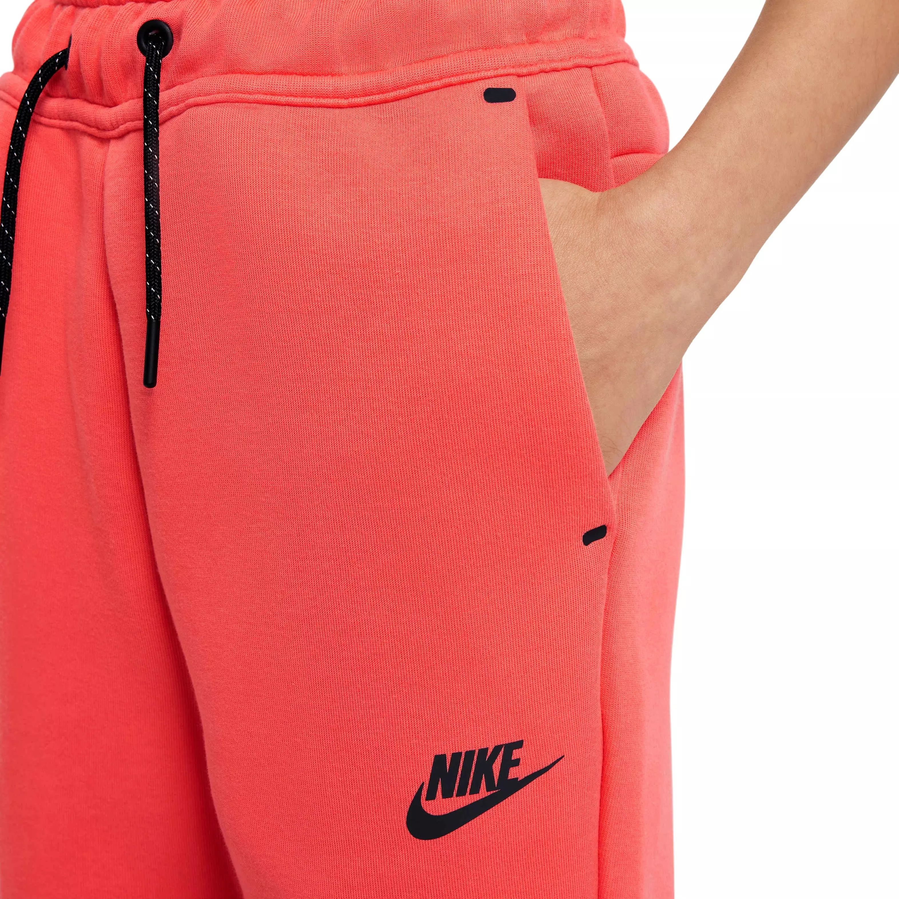 Nike Big Girls' Sportswear Tech Fleece Joggers - ORANGE