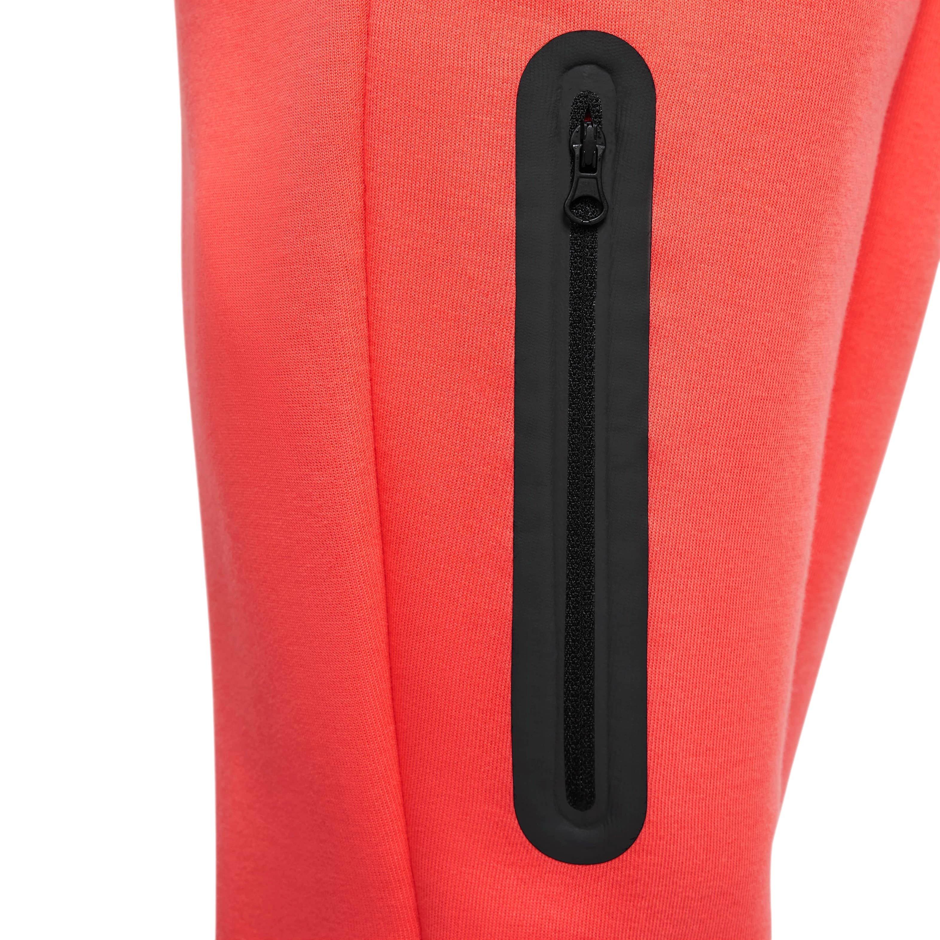 Nike Big Girls' Sportswear Tech Fleece Joggers - ORANGE Thumbnail View 5