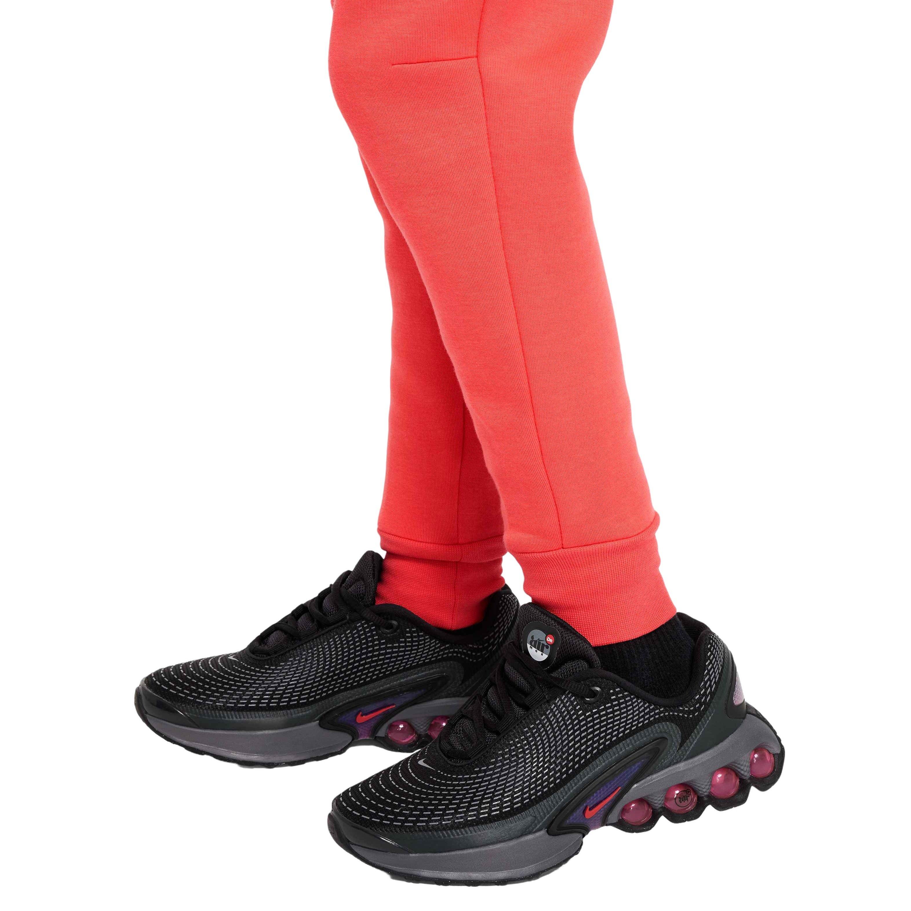Nike Big Girls' Sportswear Tech Fleece Joggers - ORANGE Thumbnail View 8