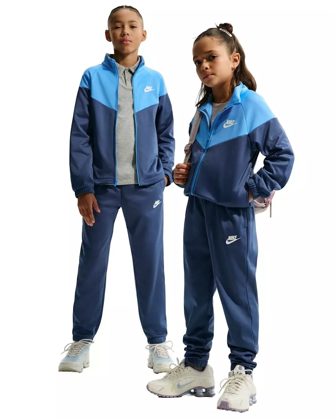 Nike Big Kids' Sportswear Dri-FIT Tracksuit - Navy/Blue - NAVY/BLUE