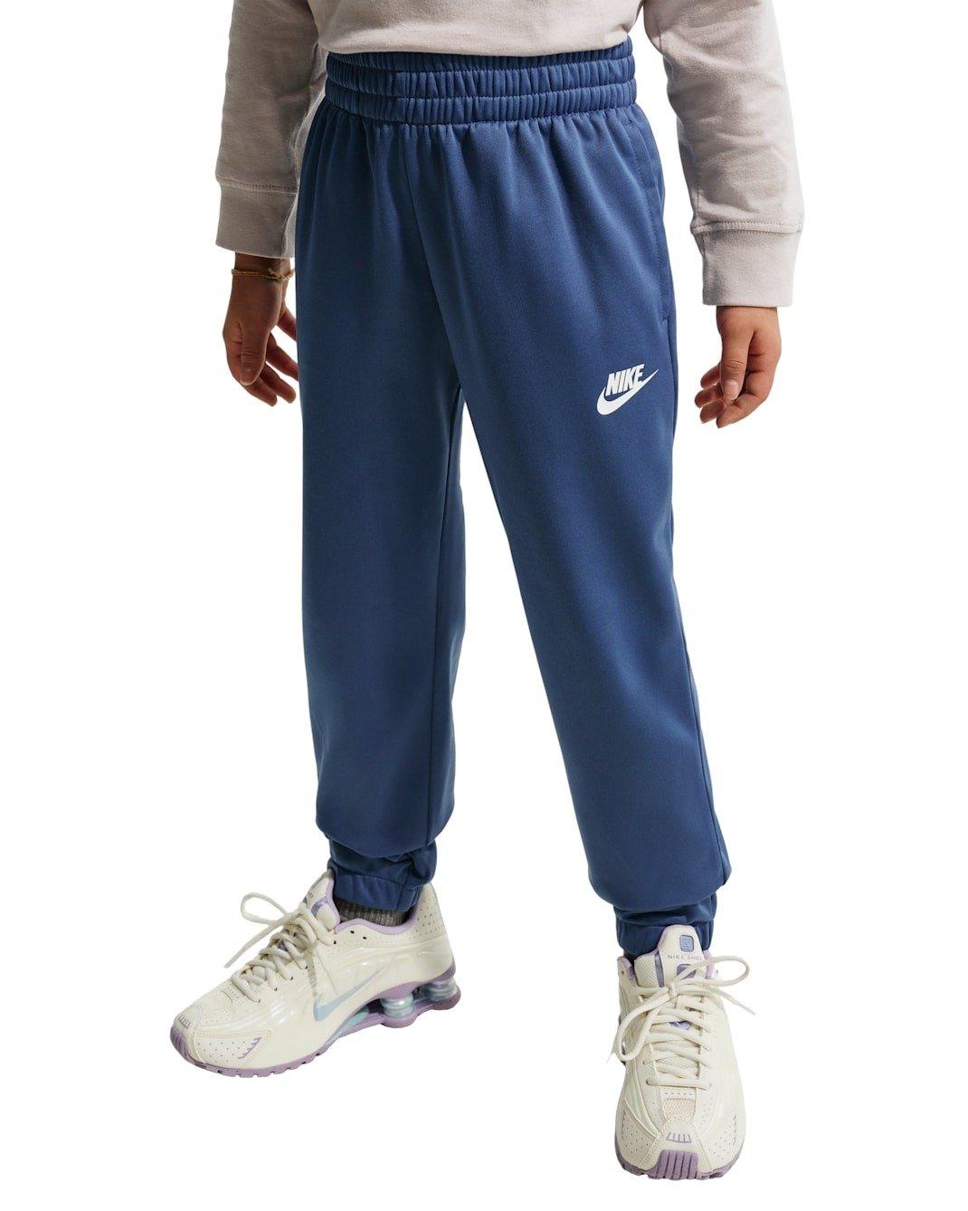 Nike Big Kids' Sportswear Dri-FIT Tracksuit - Navy/Blue - NAVY/BLUE Thumbnail View 4