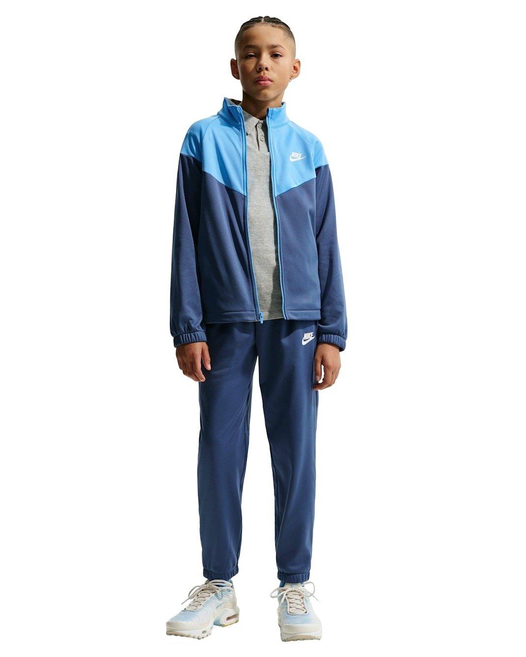 Nike Big Kids' Sportswear Dri-FIT Tracksuit - Navy/Blue - NAVY/BLUE Thumbnail View 6