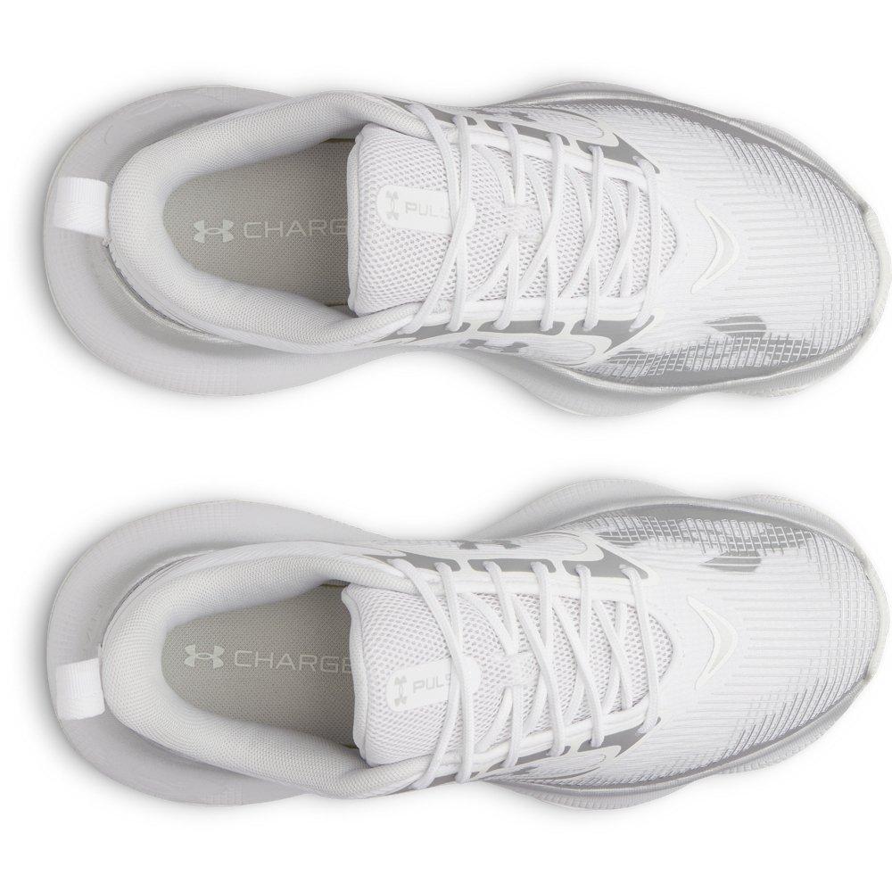 Under Armour Pulse "White/Distant Grey" Women's Running Shoe - WHITE/GREY