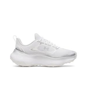 Under Armour Pulse "White/Distant Grey" Women's Running Shoe - WHITE/GREY