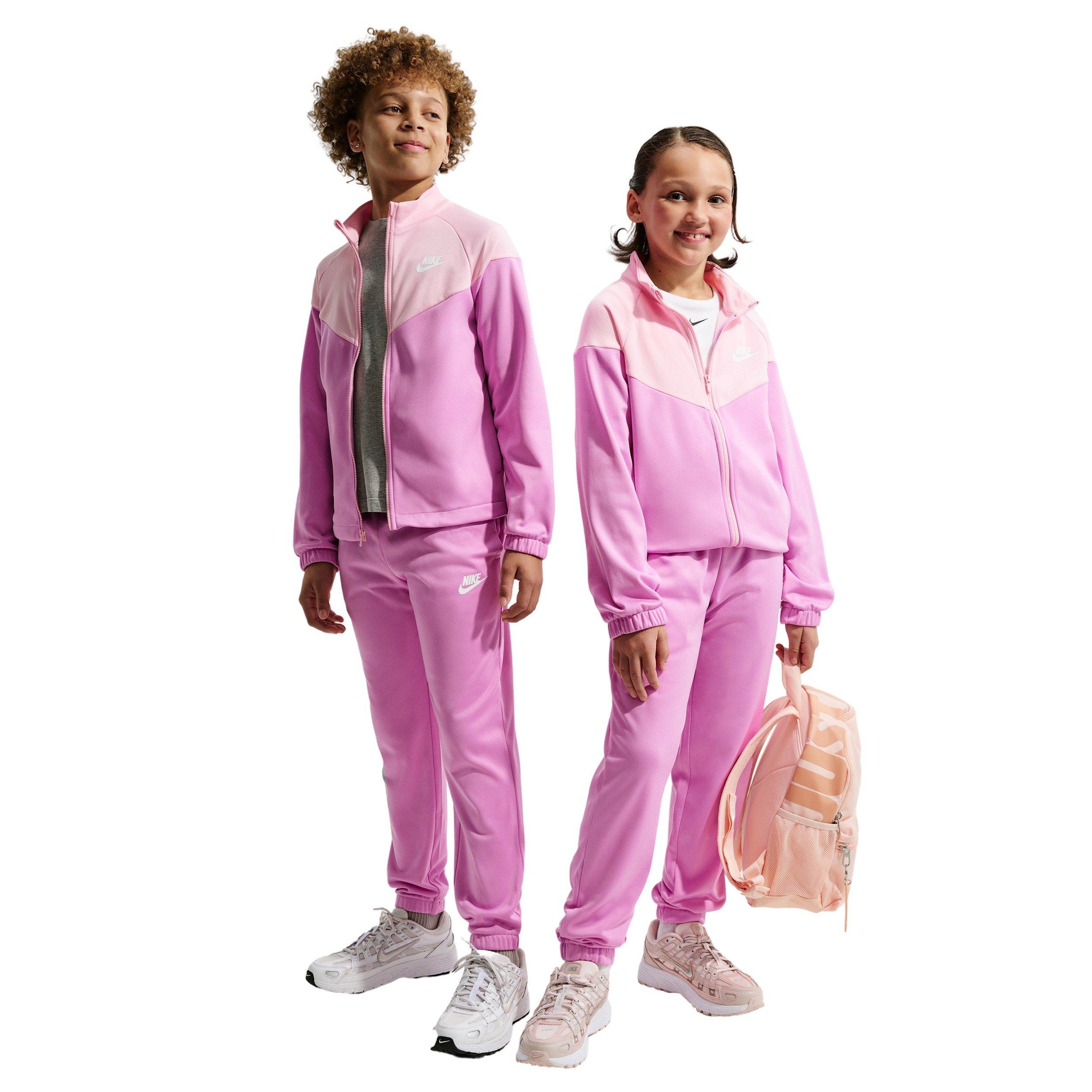 Nike Big Kids' Sportswear Dri-FIT Tracksuit -Lt Magenta - LT MAGENTA Thumbnail View 1