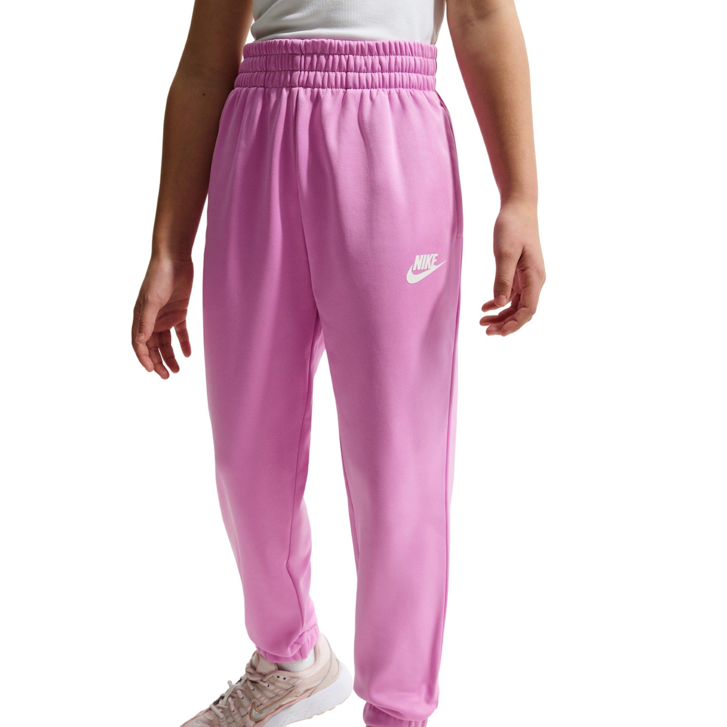 Nike Big Kids' Sportswear Dri-FIT Tracksuit -Lt Magenta - LT MAGENTA Thumbnail View 4