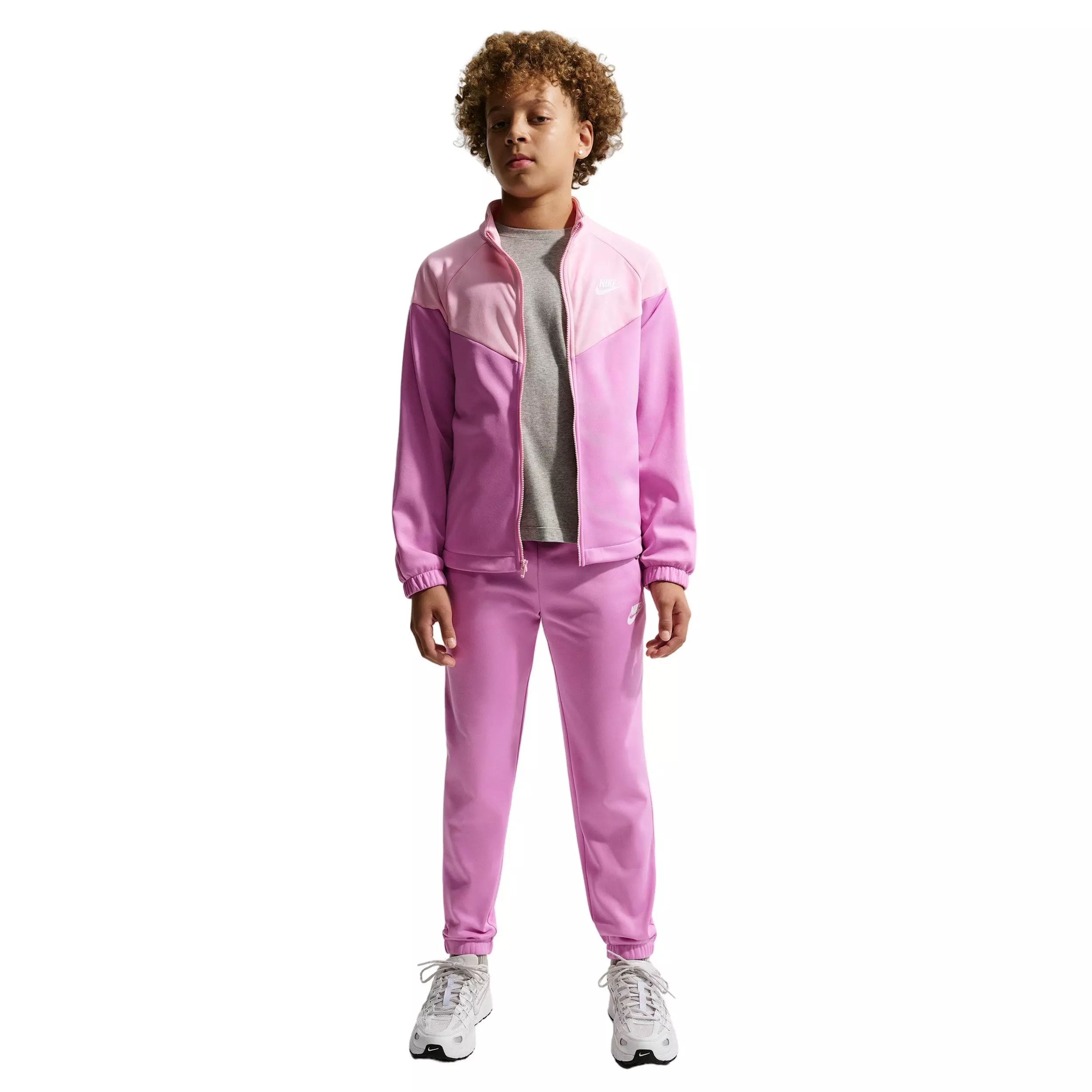Nike Big Kids' Sportswear Dri-FIT Tracksuit -Lt Magenta - LT MAGENTA