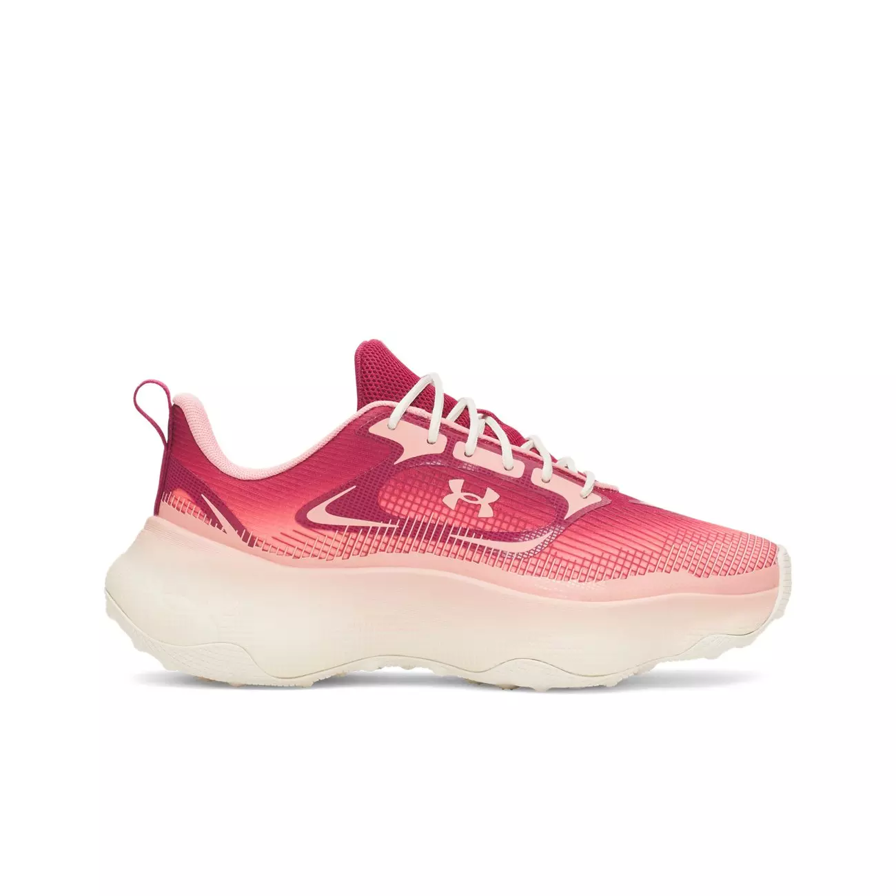 Under Armour Pulse "Claret/Posh Pink" Women's Running Shoe - CLARET/PINK
