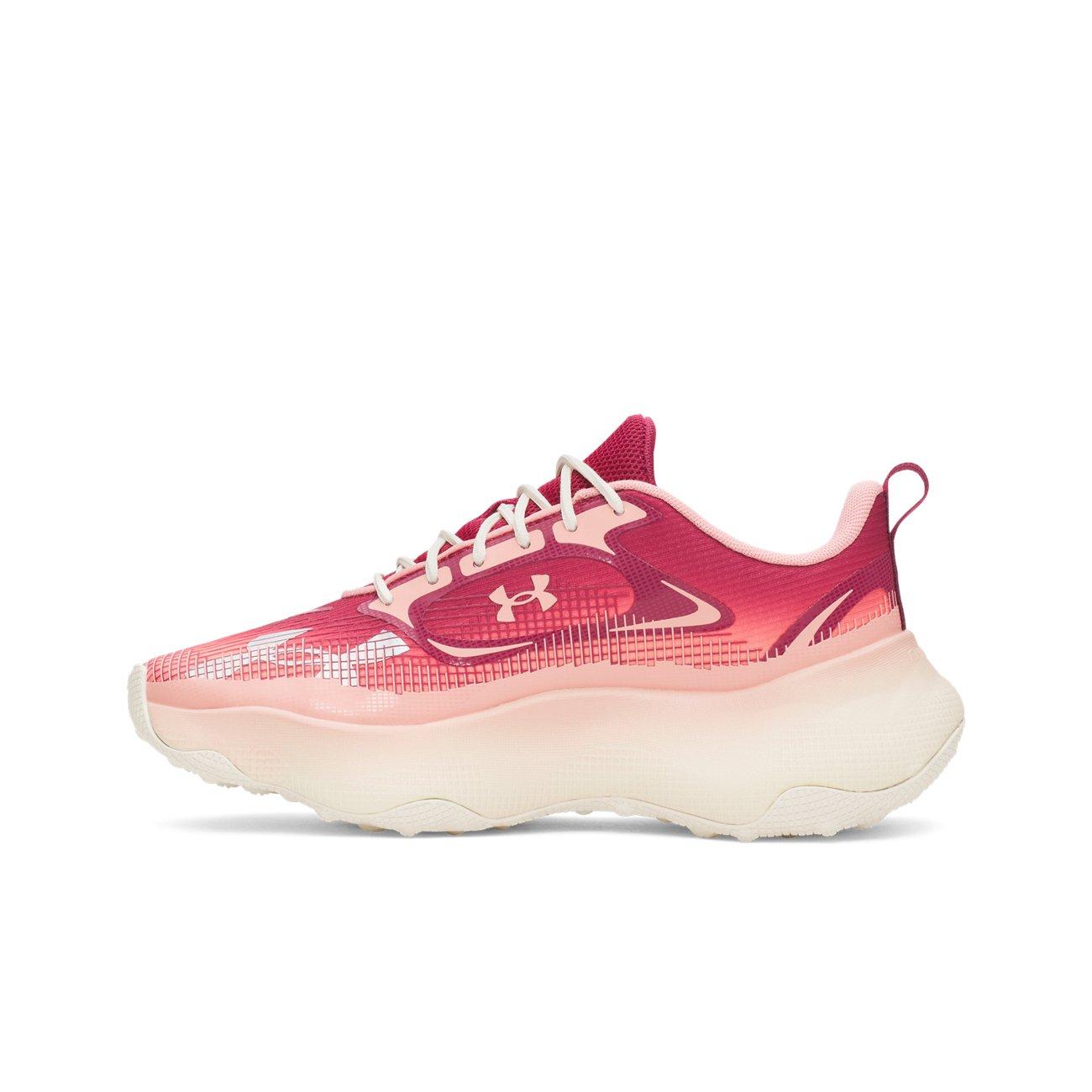 Under Armour Pulse "Claret/Posh Pink" Women's Running Shoe - CLARET/PINK