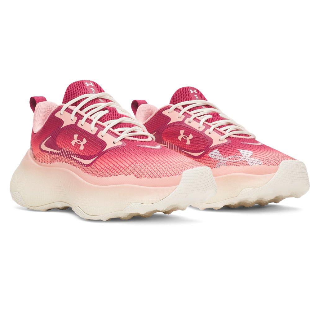 Under Armour Pulse "Claret/Posh Pink" Women's Running Shoe - CLARET/PINK