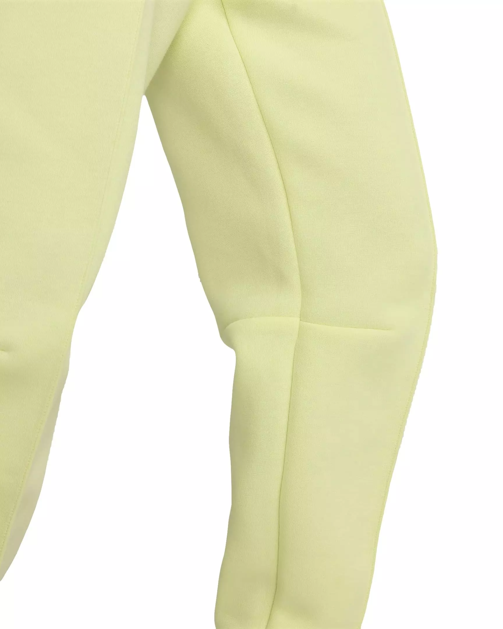 Nike Women's Sportswear Tech Fleece Mid-Rise Joggers - Neon Green - NEON GREEN