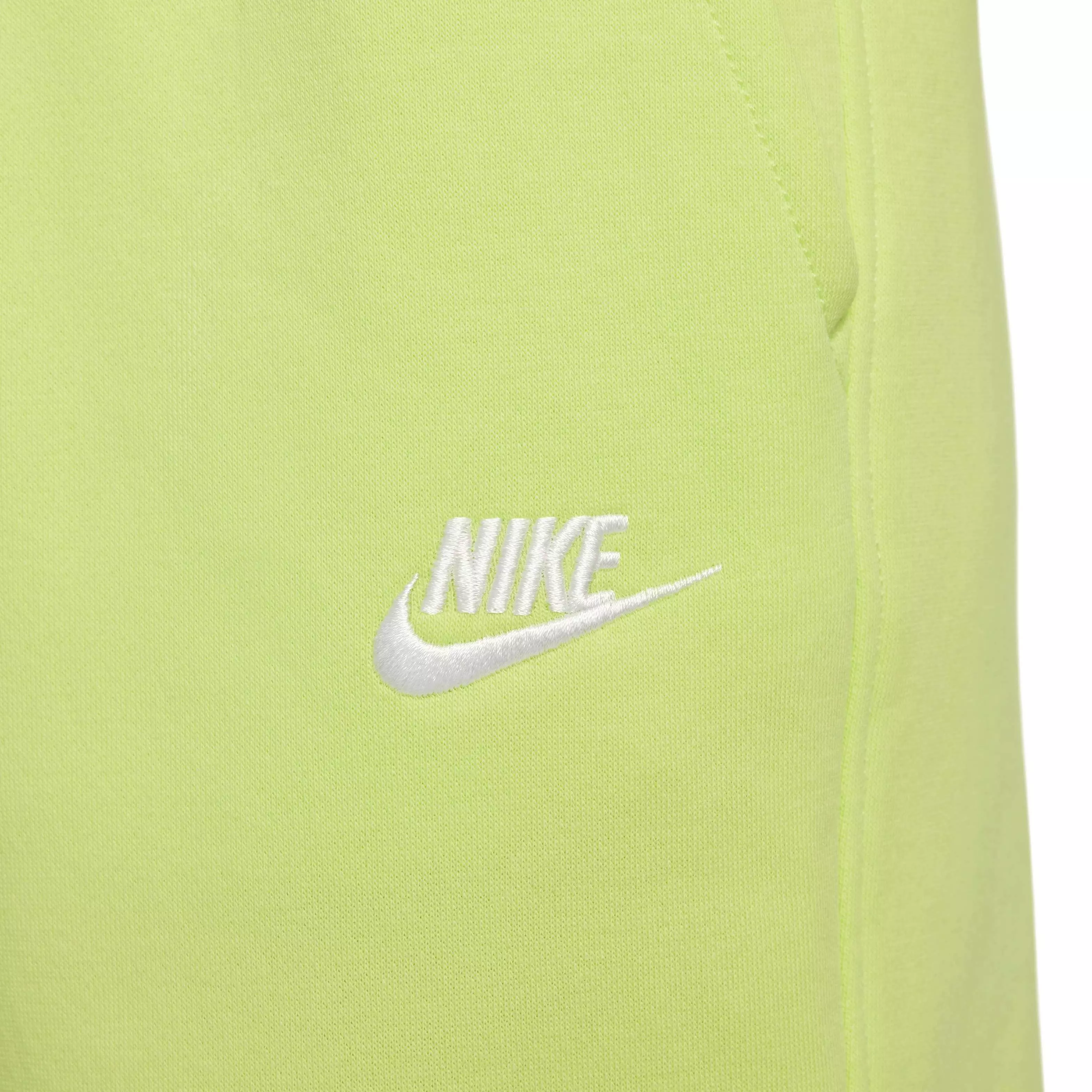 Nike Big Girls' Sportswear Club Fleece Loose Pants - YELLOW