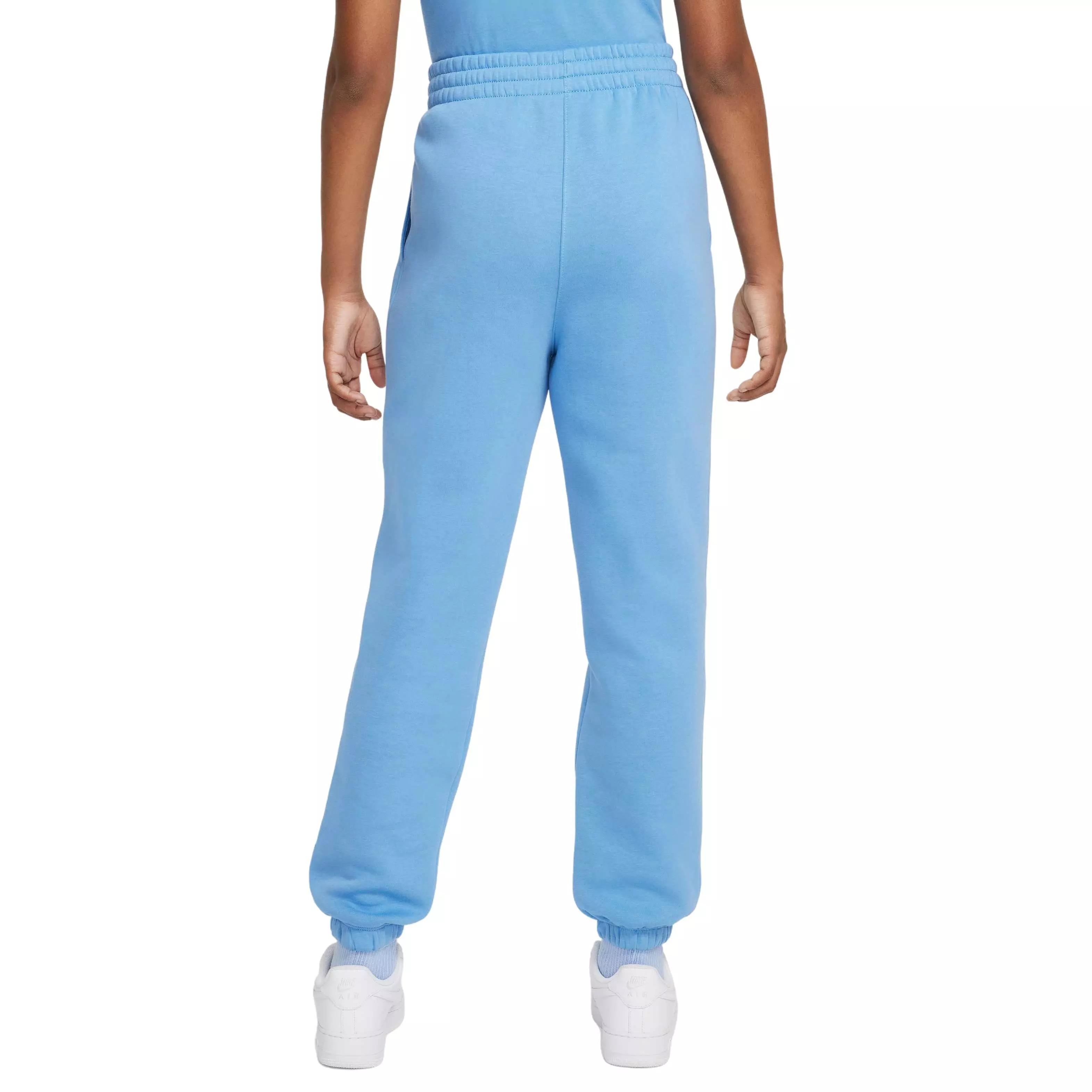 Nike Big Girls' Sportswear Club Fleece Loose Pants - BLUE
