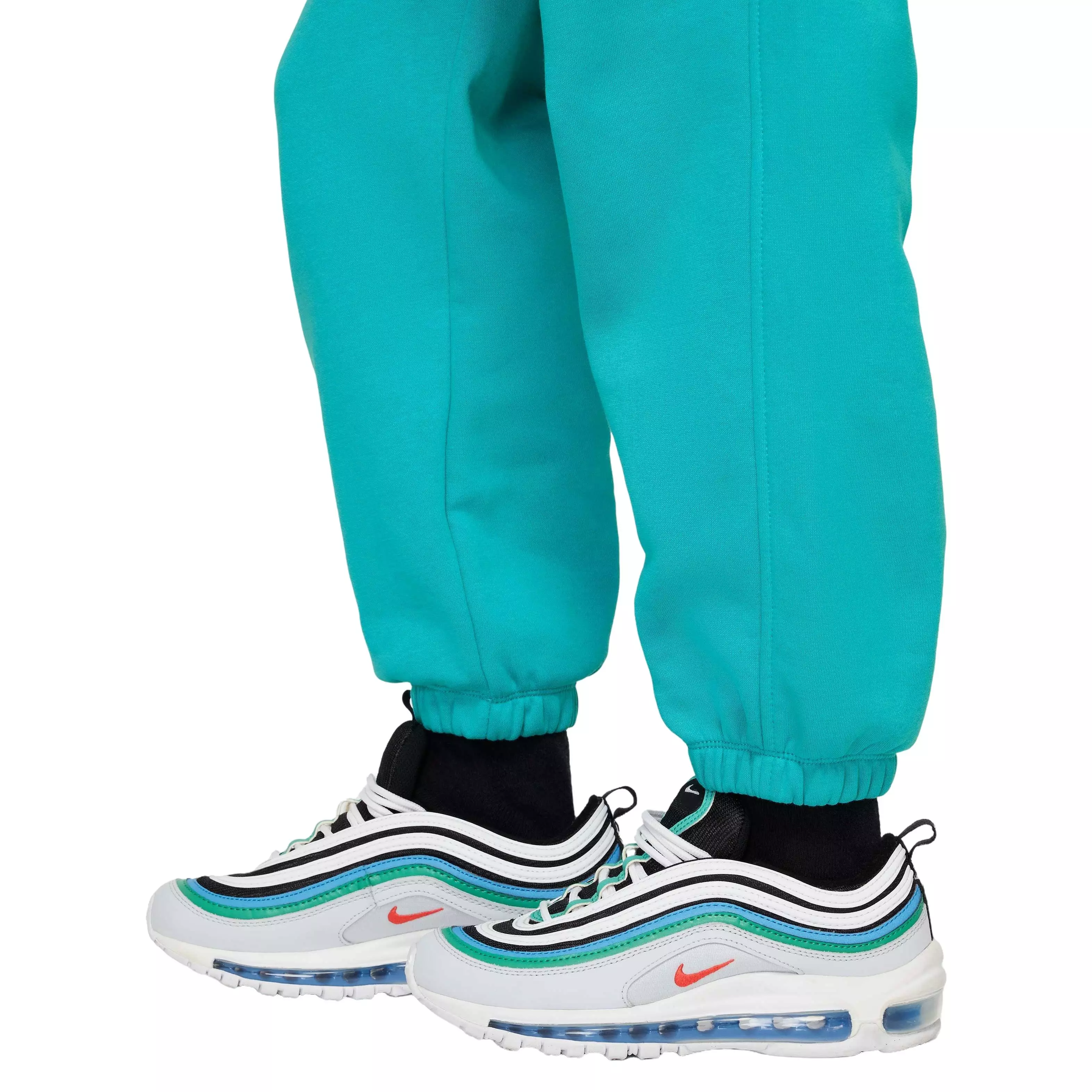 Nike Big Girls' Sportswear Club Fleece Loose Pants - TURQUOISE 