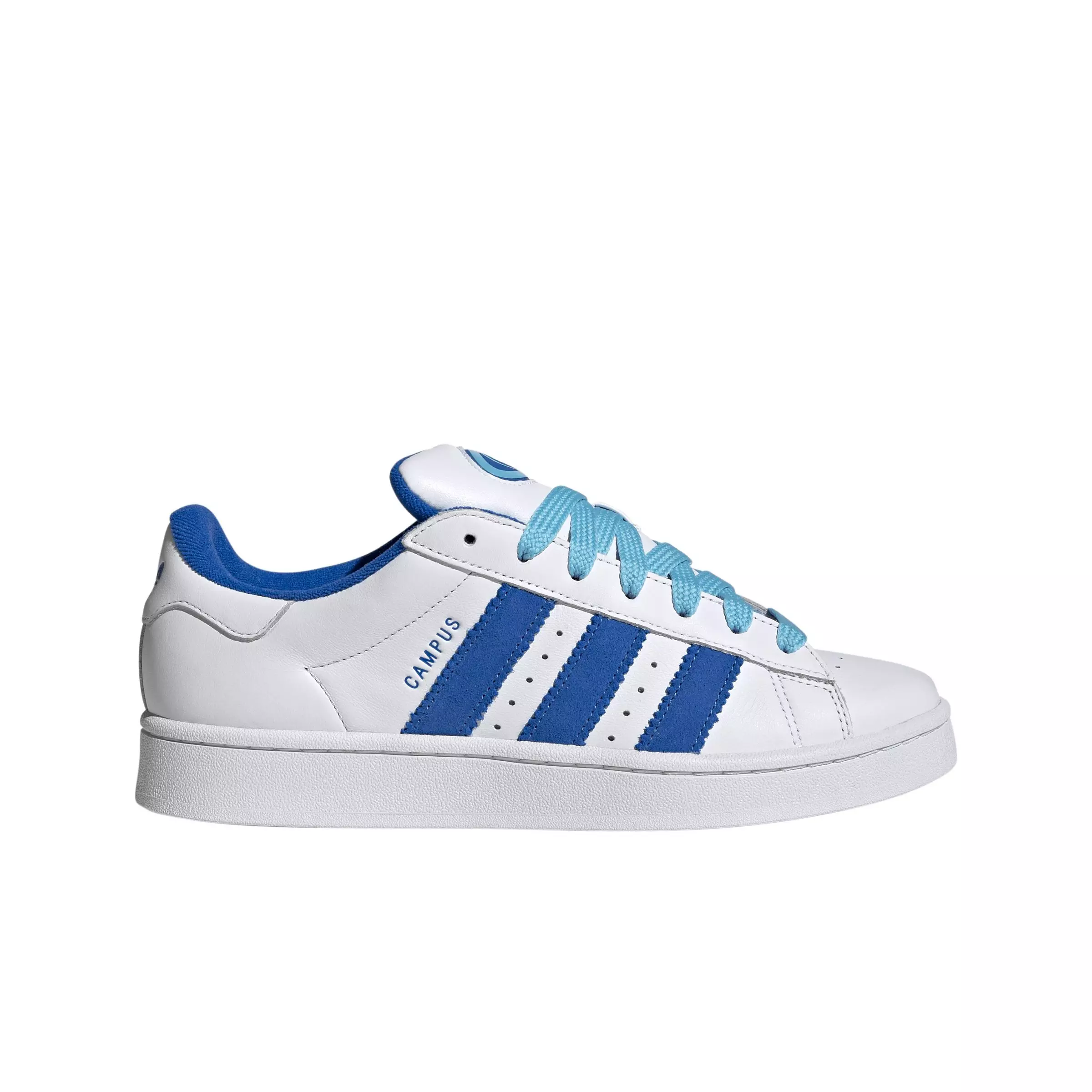 adidas Originals Campus 00s "Ftwr White/Blue/Bright Blue" Men's Shoe - WHITE/BLUE/BLUE