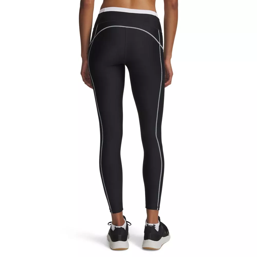 Under Armour Women's HeatGear Novelty Leggings - Black/White - BLACK/WHITE
