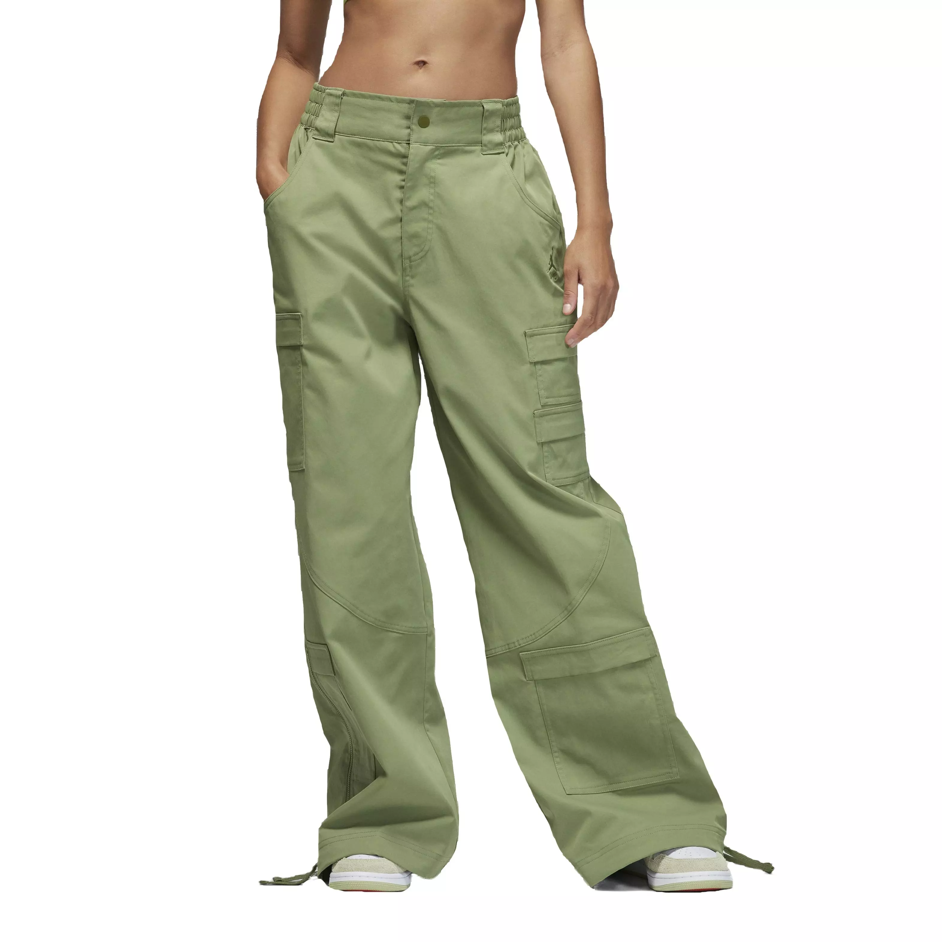 Jordan Women's Heavyweight Chicago Pants - LT OLIVE
