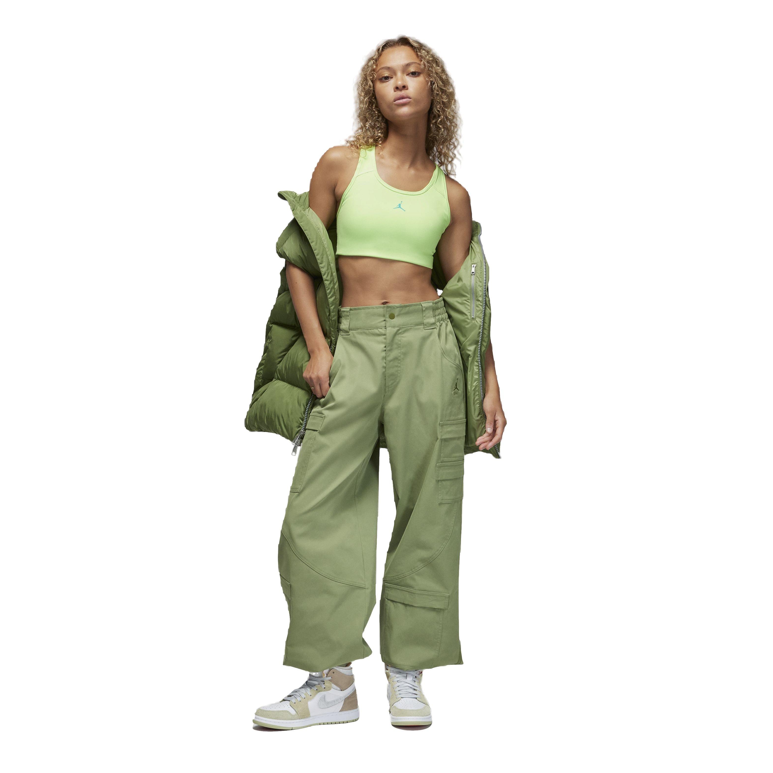 Jordan Women's Heavyweight Chicago Pants - LT OLIVE Thumbnail View 6