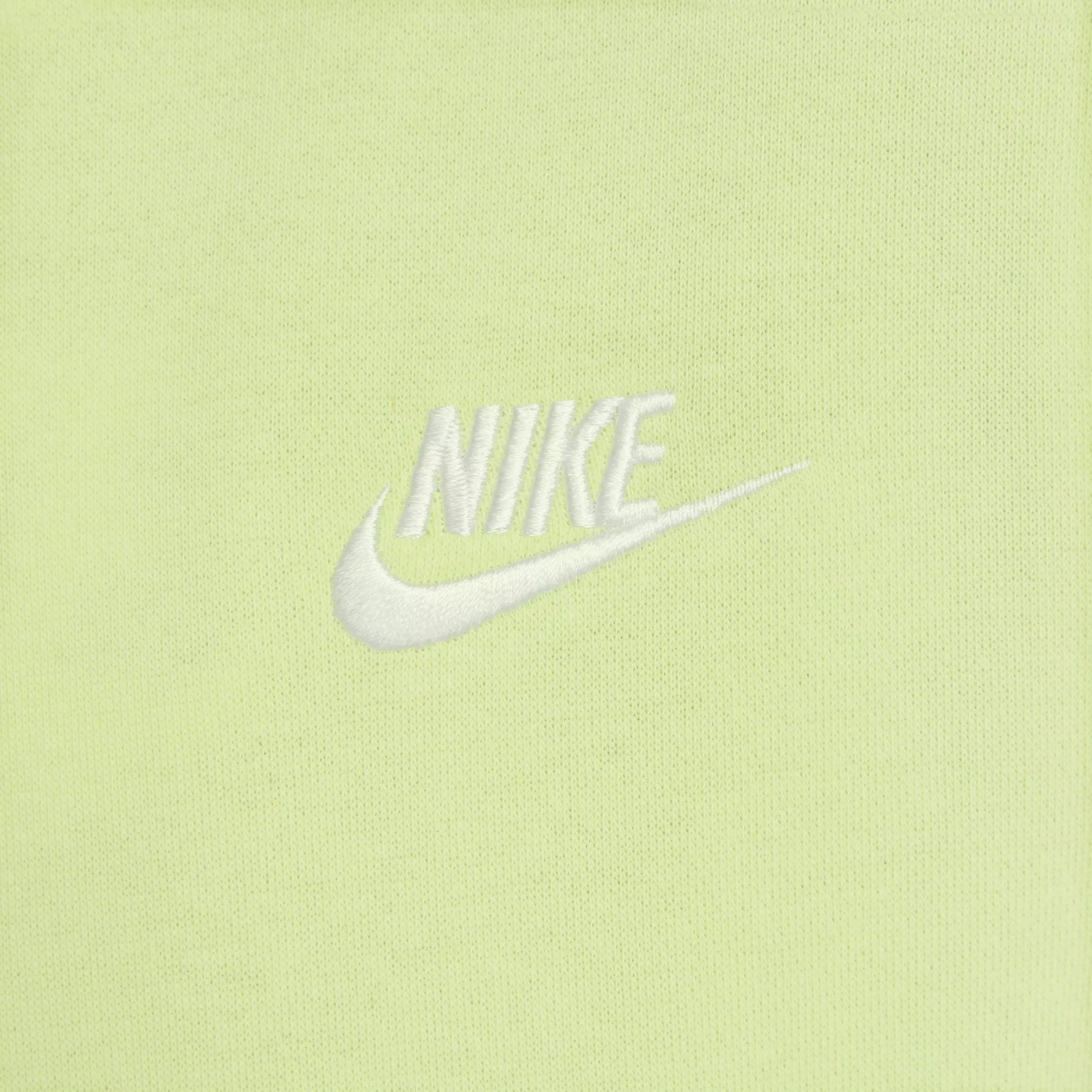 Nike Big Kids' Sportswear Club Fleece LBR Pullover Hoodie - YELLOW