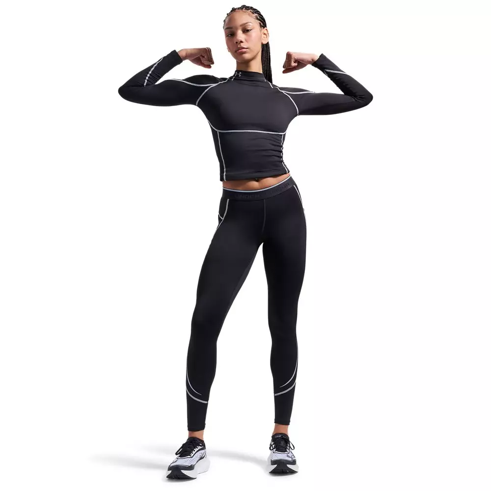 Under Armour Women's ColdGear Elite Leggings - Black - BLACK