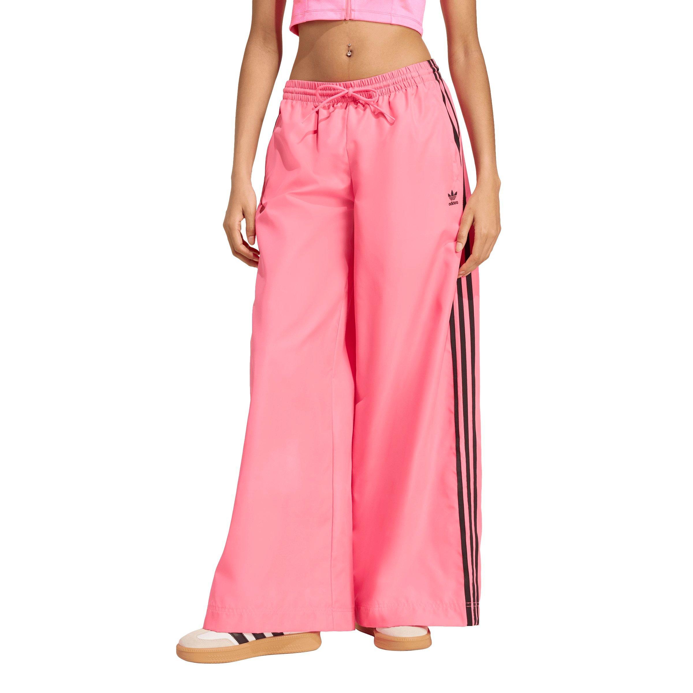 adidas Originals Women's Adilenium Season 3 Oversized Track Pants - PINK Thumbnail View 1